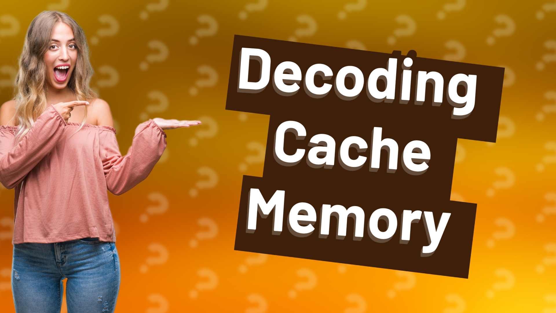 Decoding Cache Memory