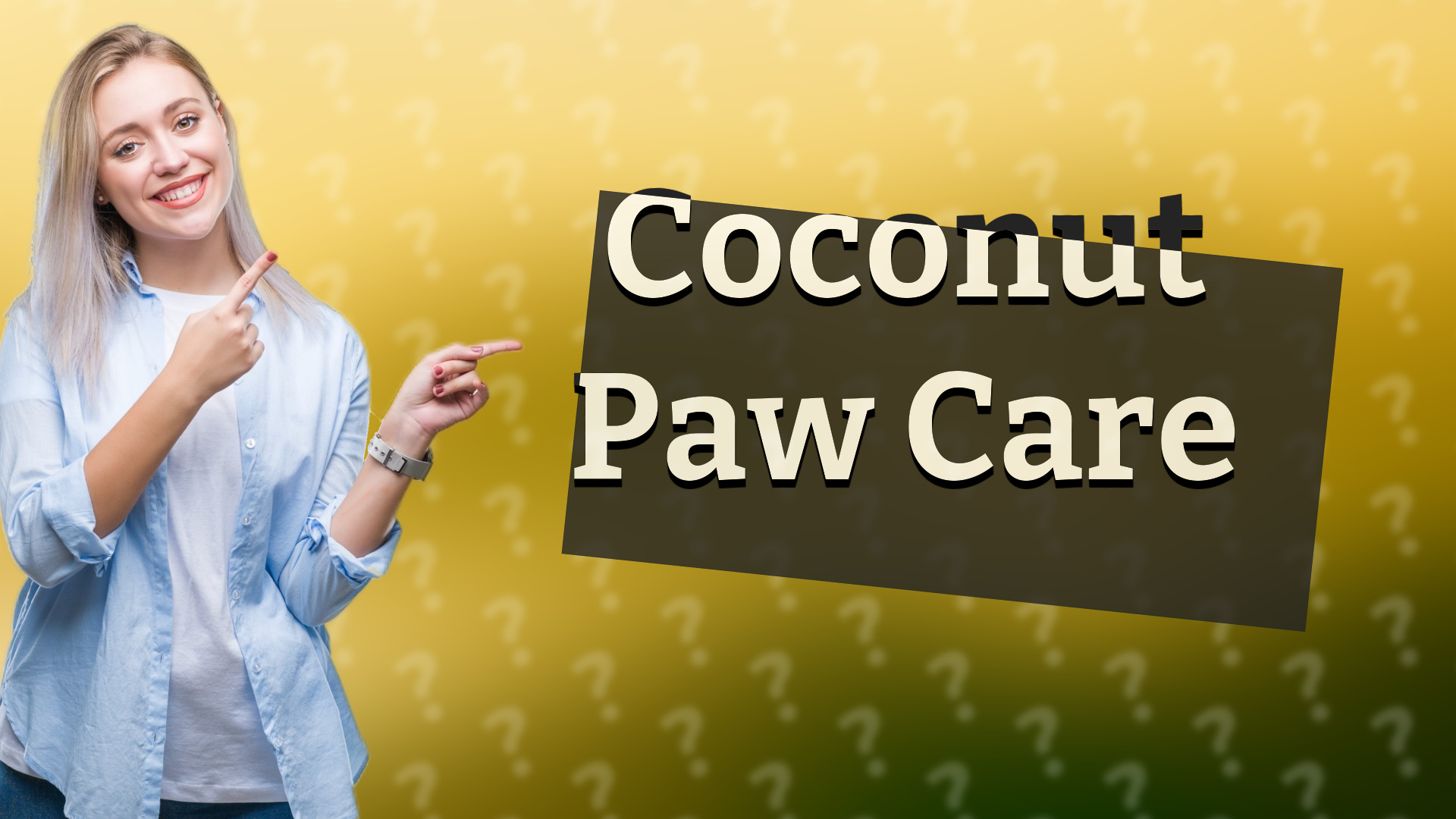 Coconut Paw Care