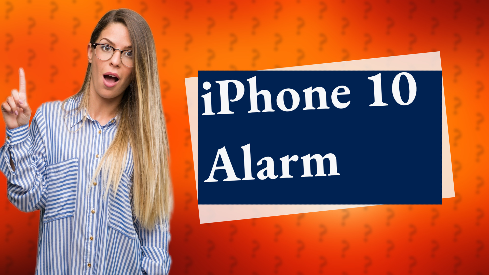 iPhone 10 Alarm