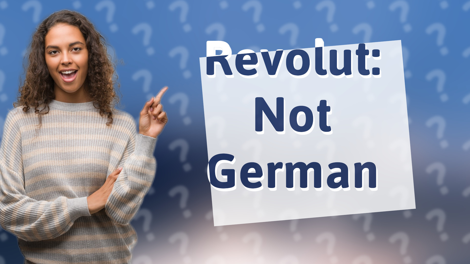 Revolut: Not German