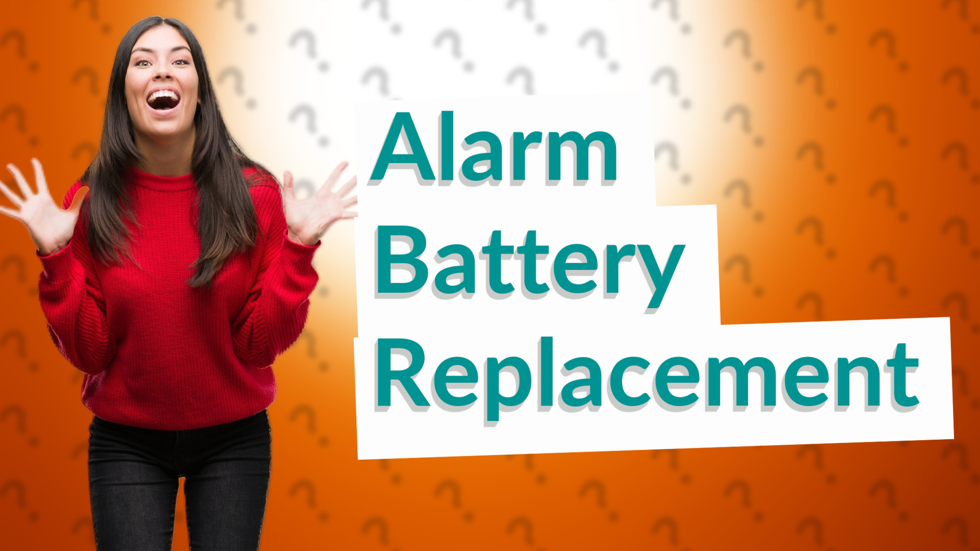 Alarm Battery Replacement