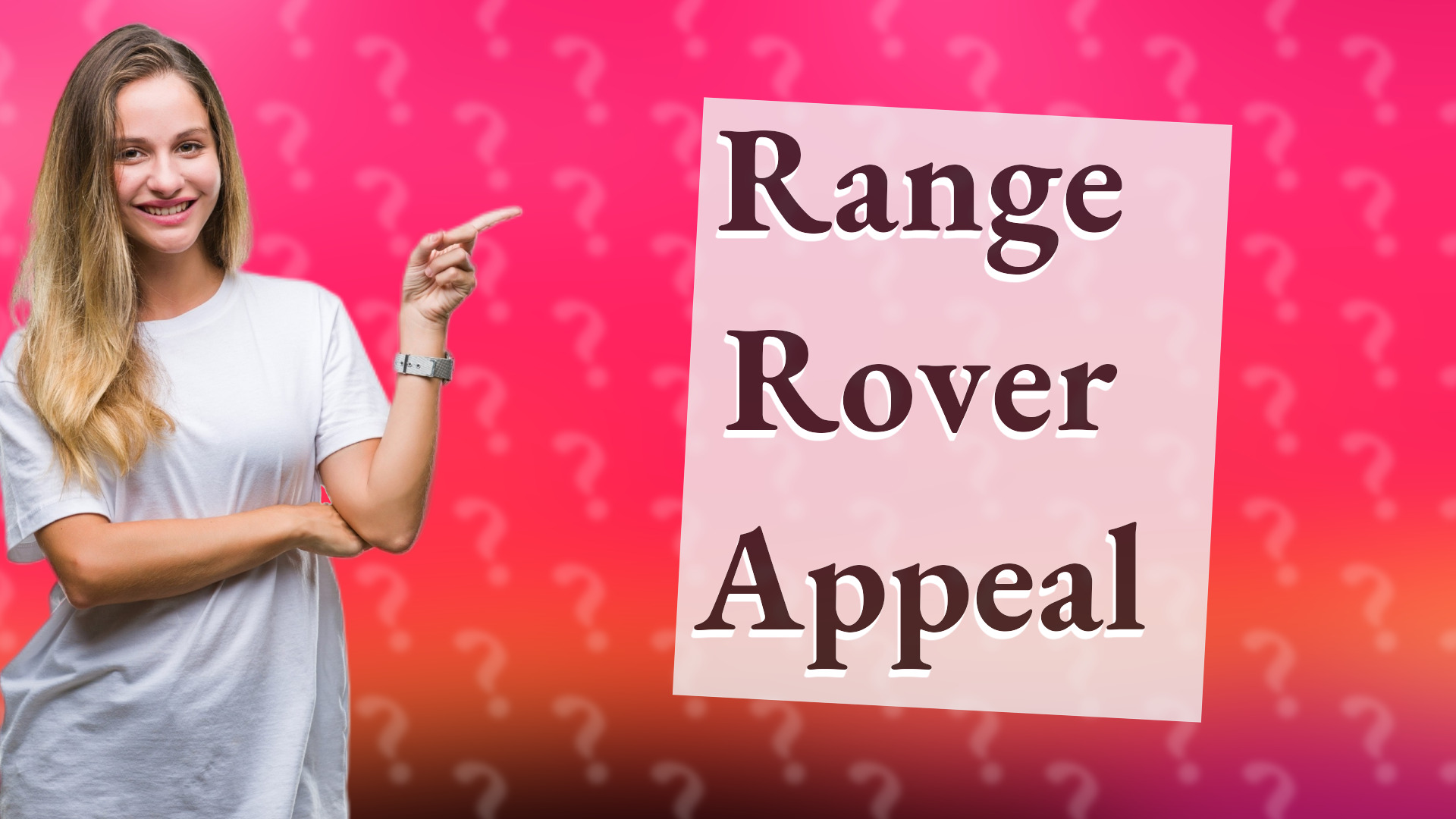 Range Rover Appeal