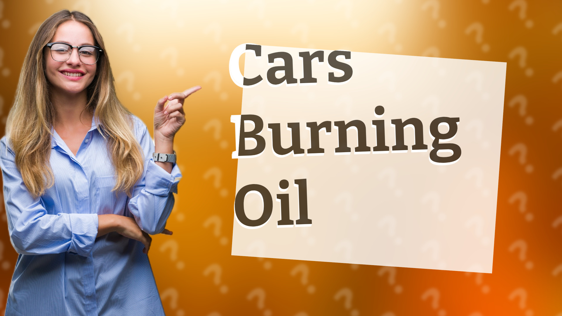 Cars Burning Oil