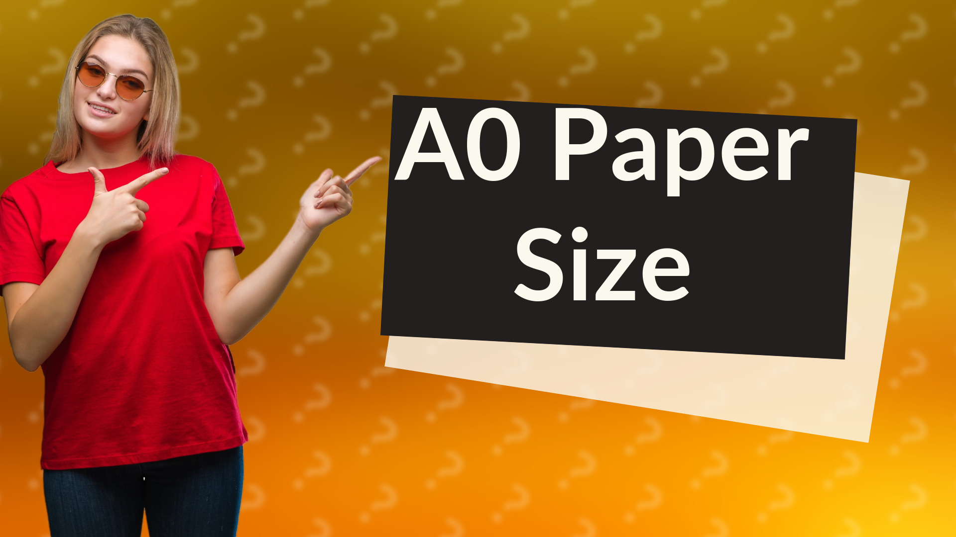 A0 Paper Size