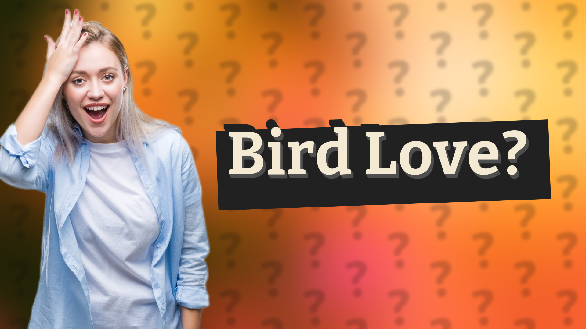 Bird Love?