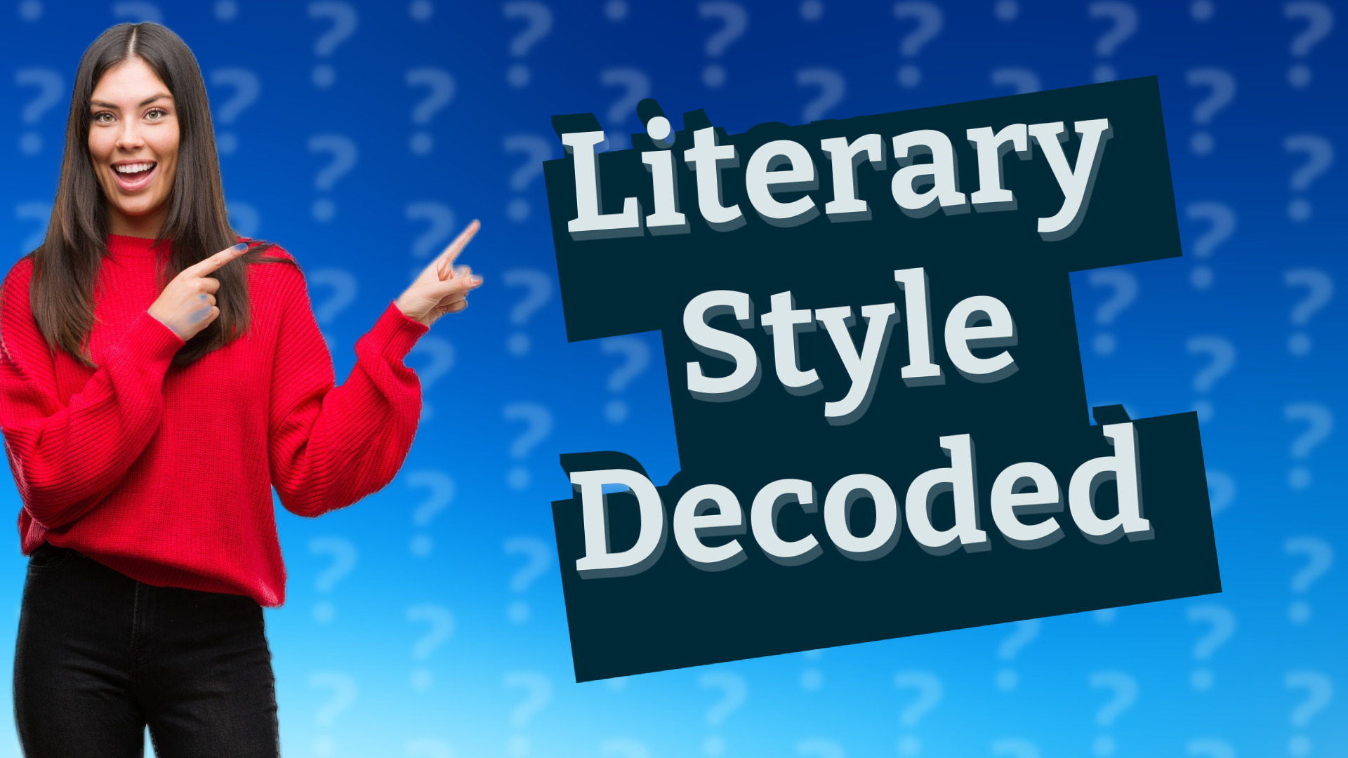 Literary Style Decoded