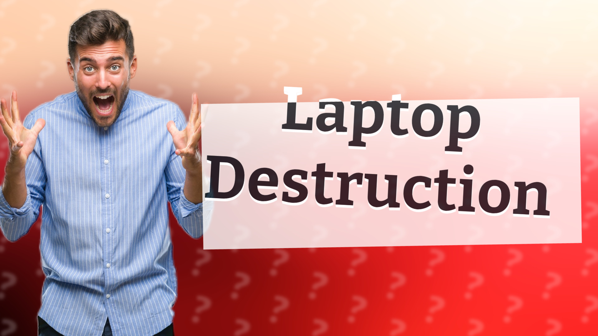 Laptop Destruction