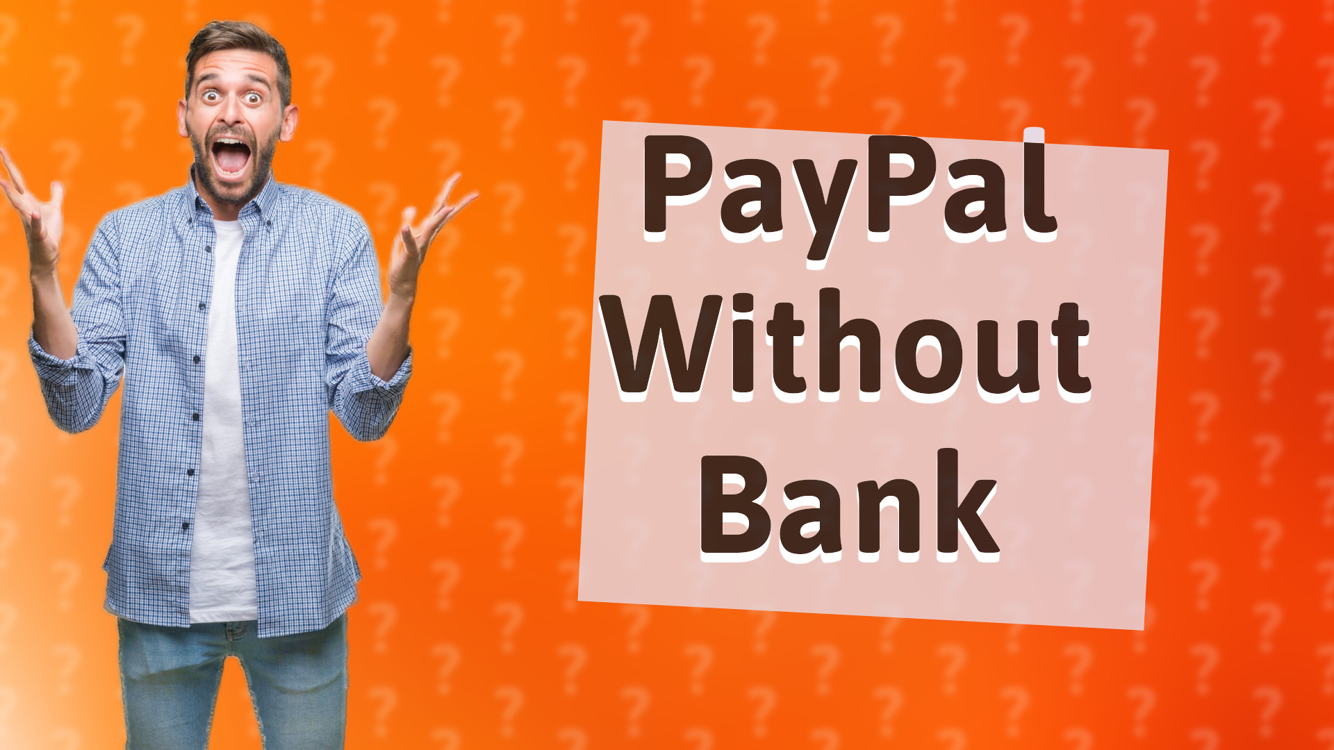 PayPal Without Bank