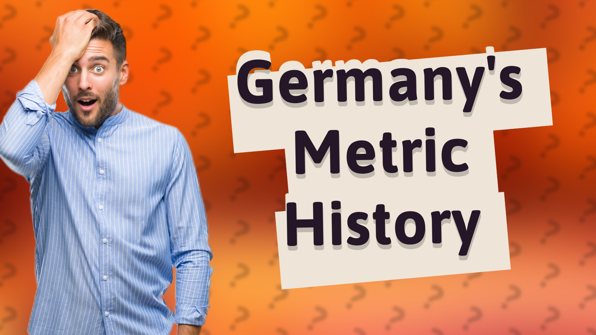 Germany's Metric History