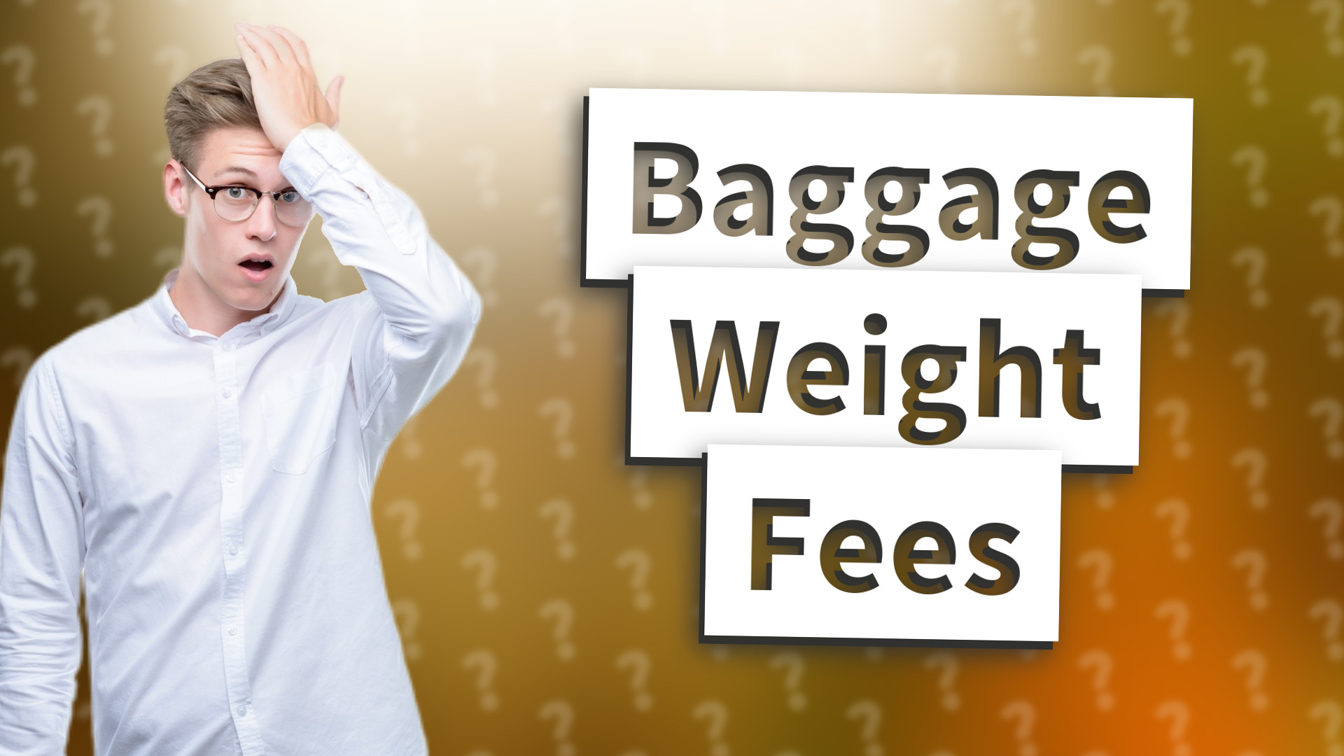 Baggage Weight Fees