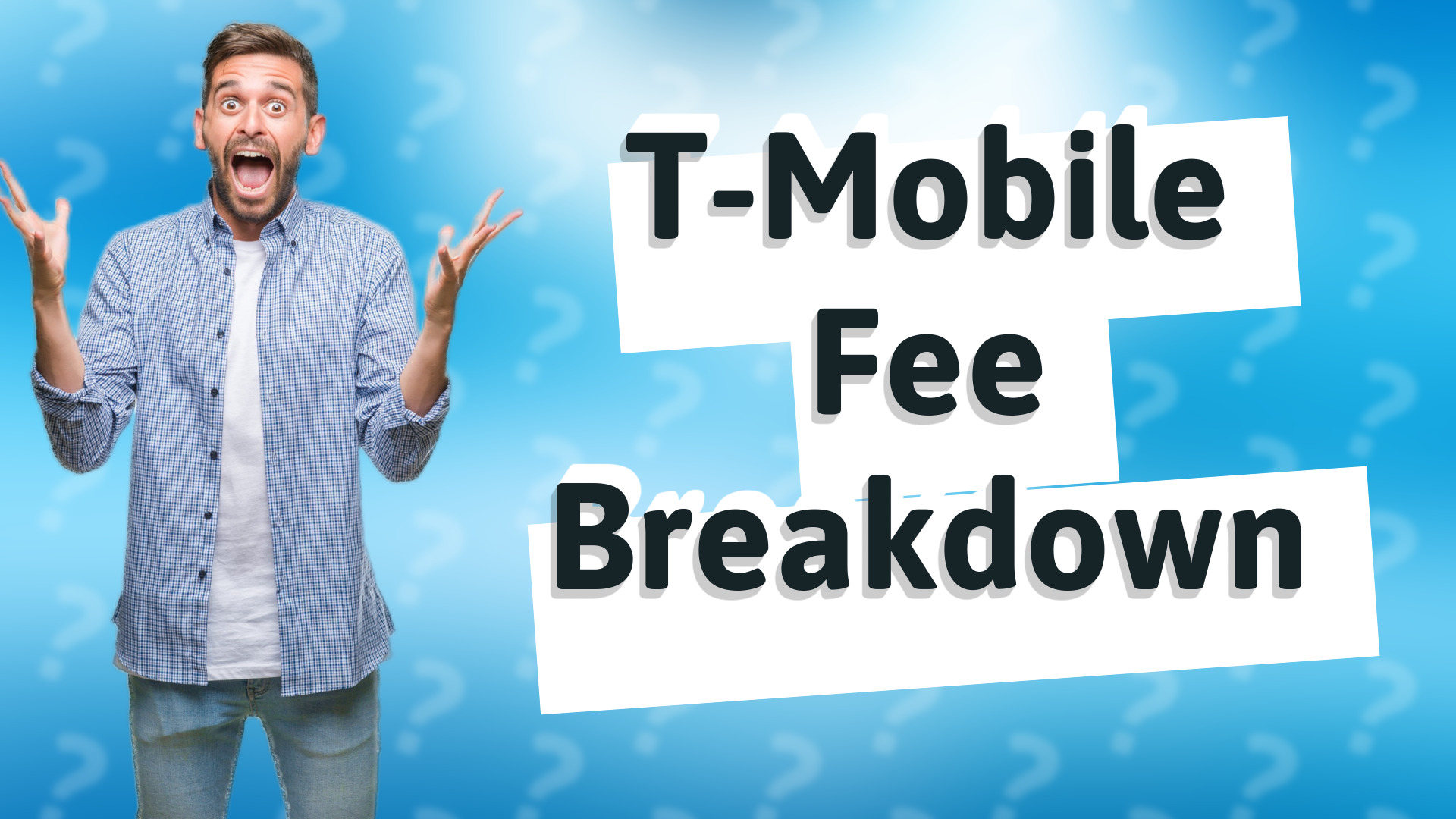 T-Mobile Fee Breakdown