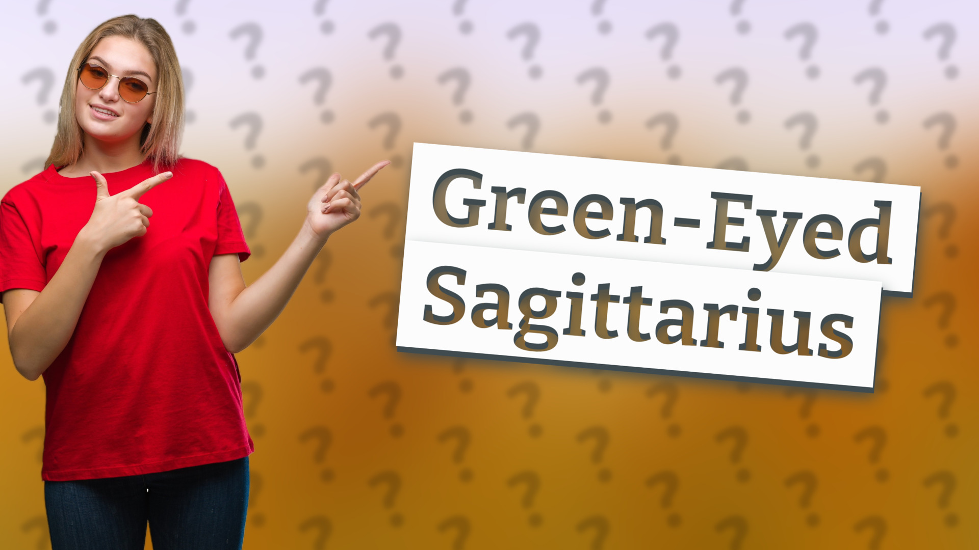 Green-Eyed Sagittarius