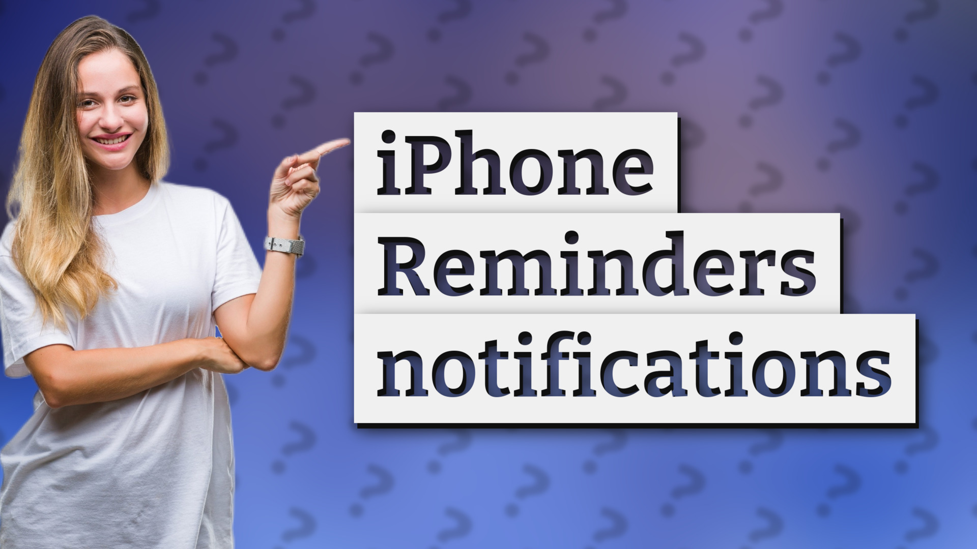 iPhone Reminders notifications
