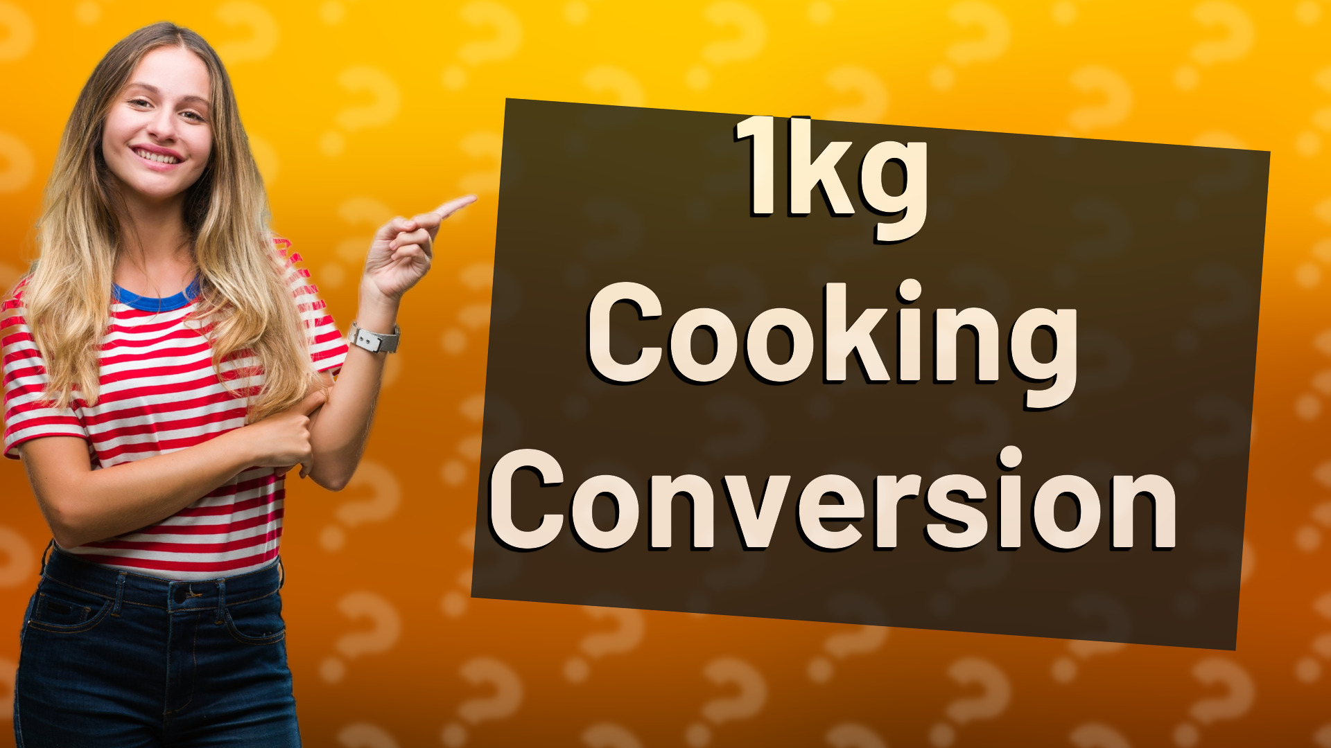 1kg Cooking Conversion