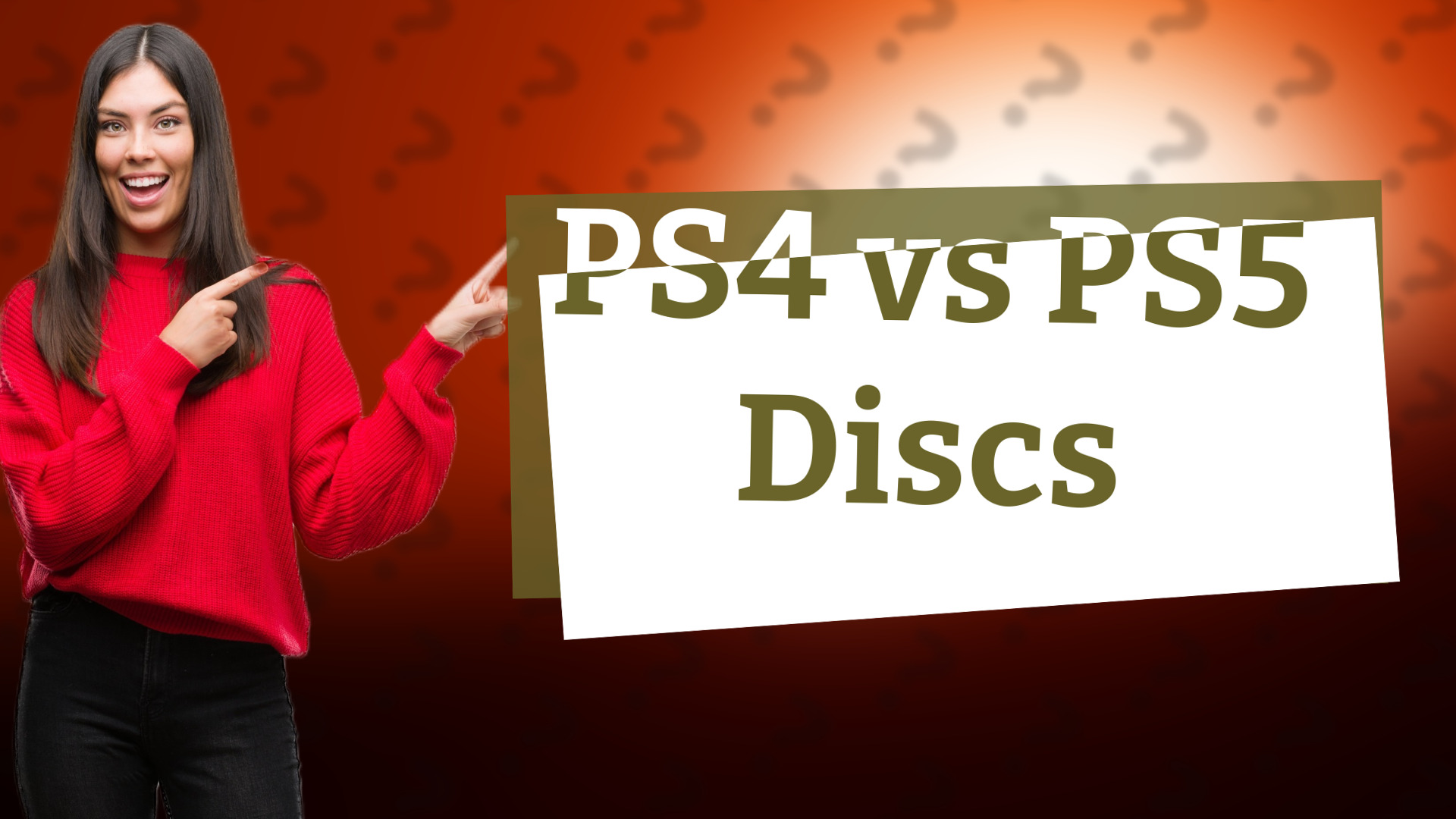 PS4 vs PS5 Discs