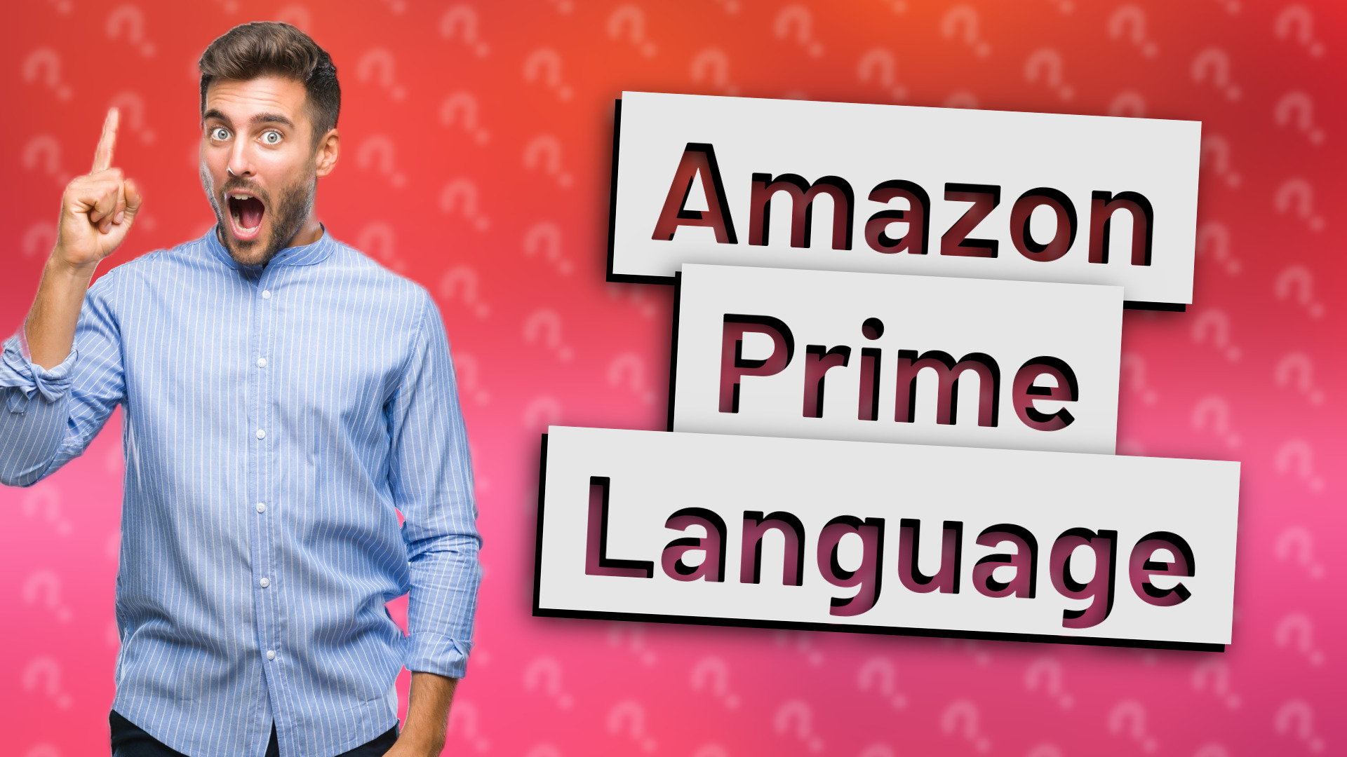 Amazon Prime Language