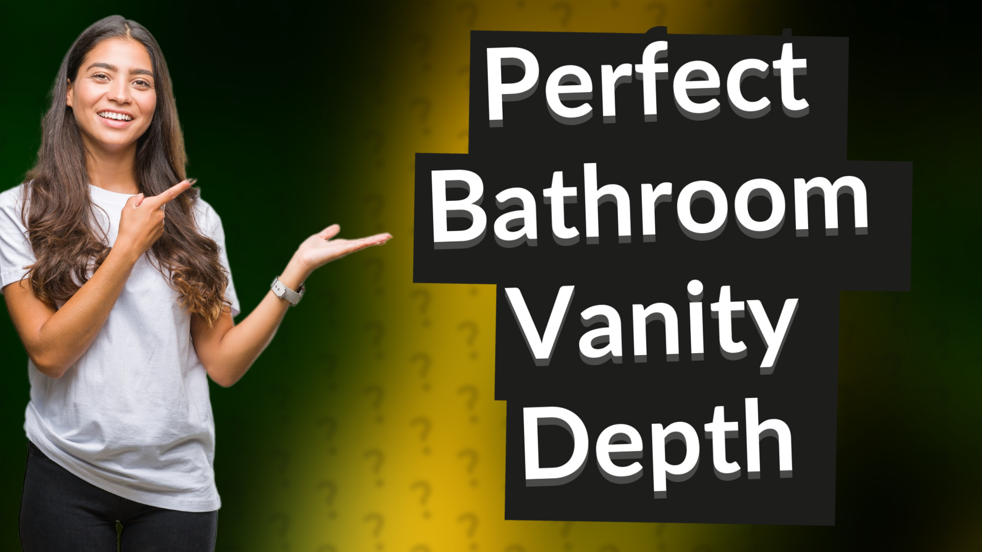 Perfect Bathroom Vanity Depth