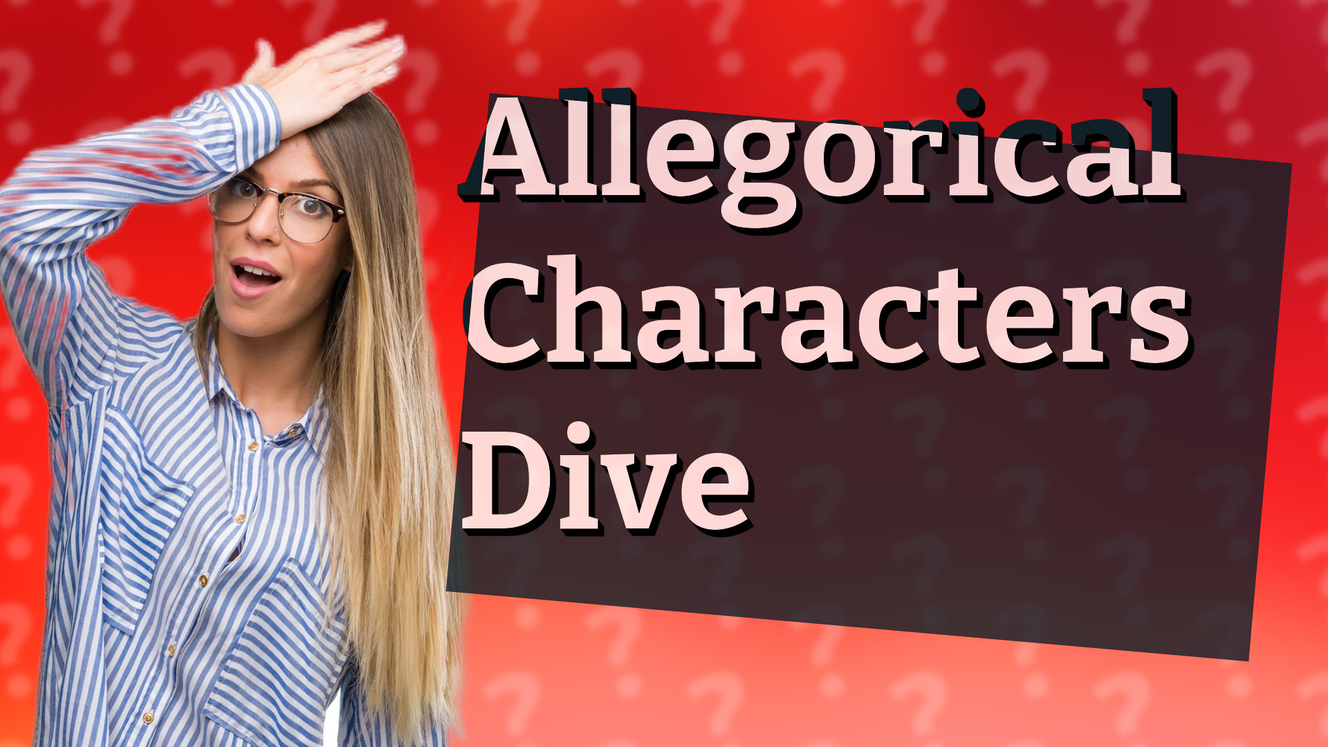 Allegorical Characters Dive