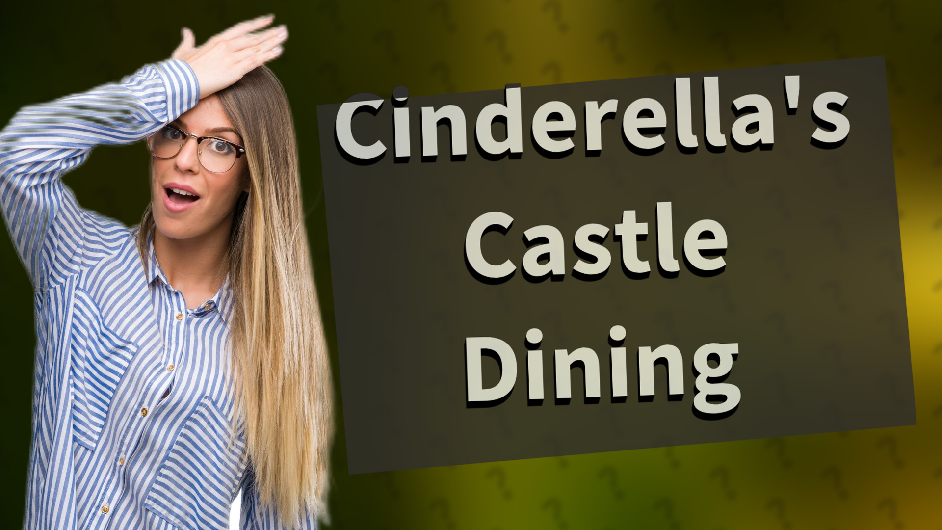 Cinderella's Castle Dining