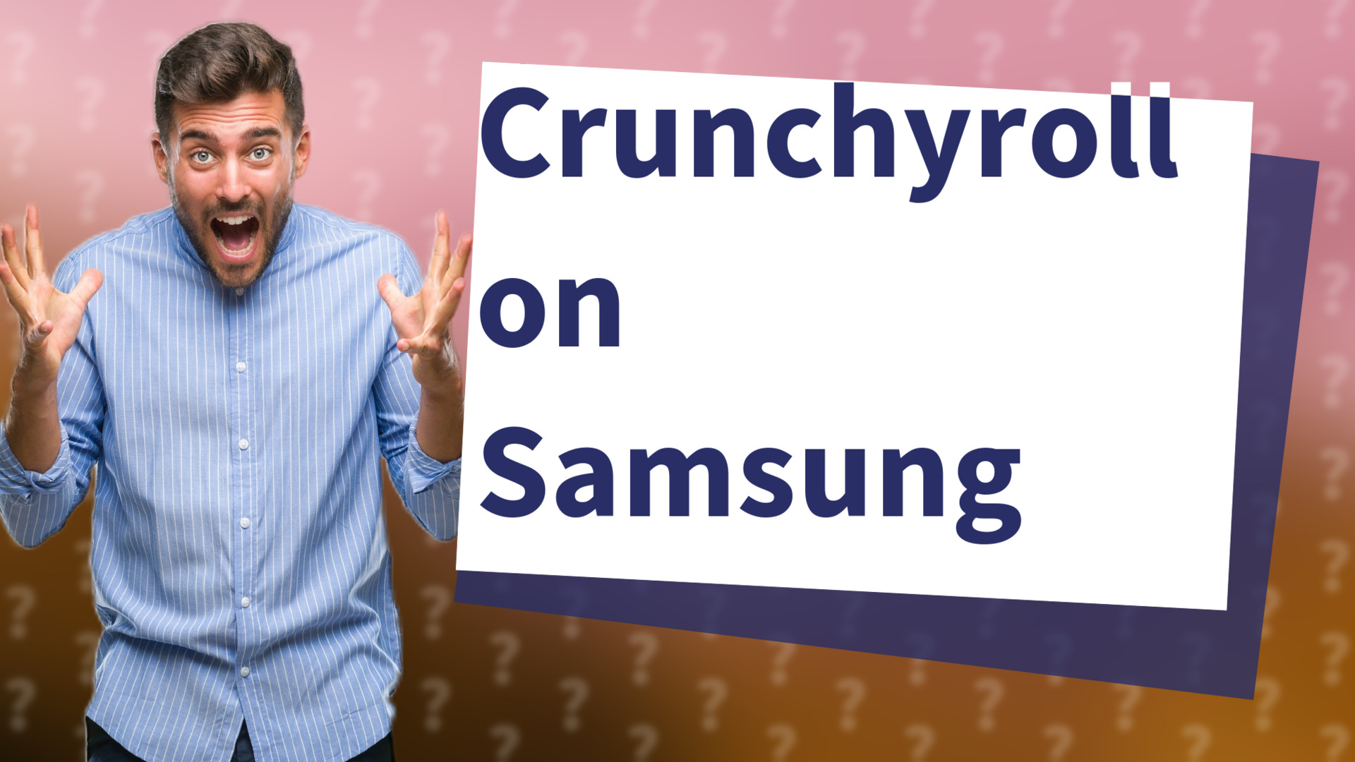 Crunchyroll on Samsung