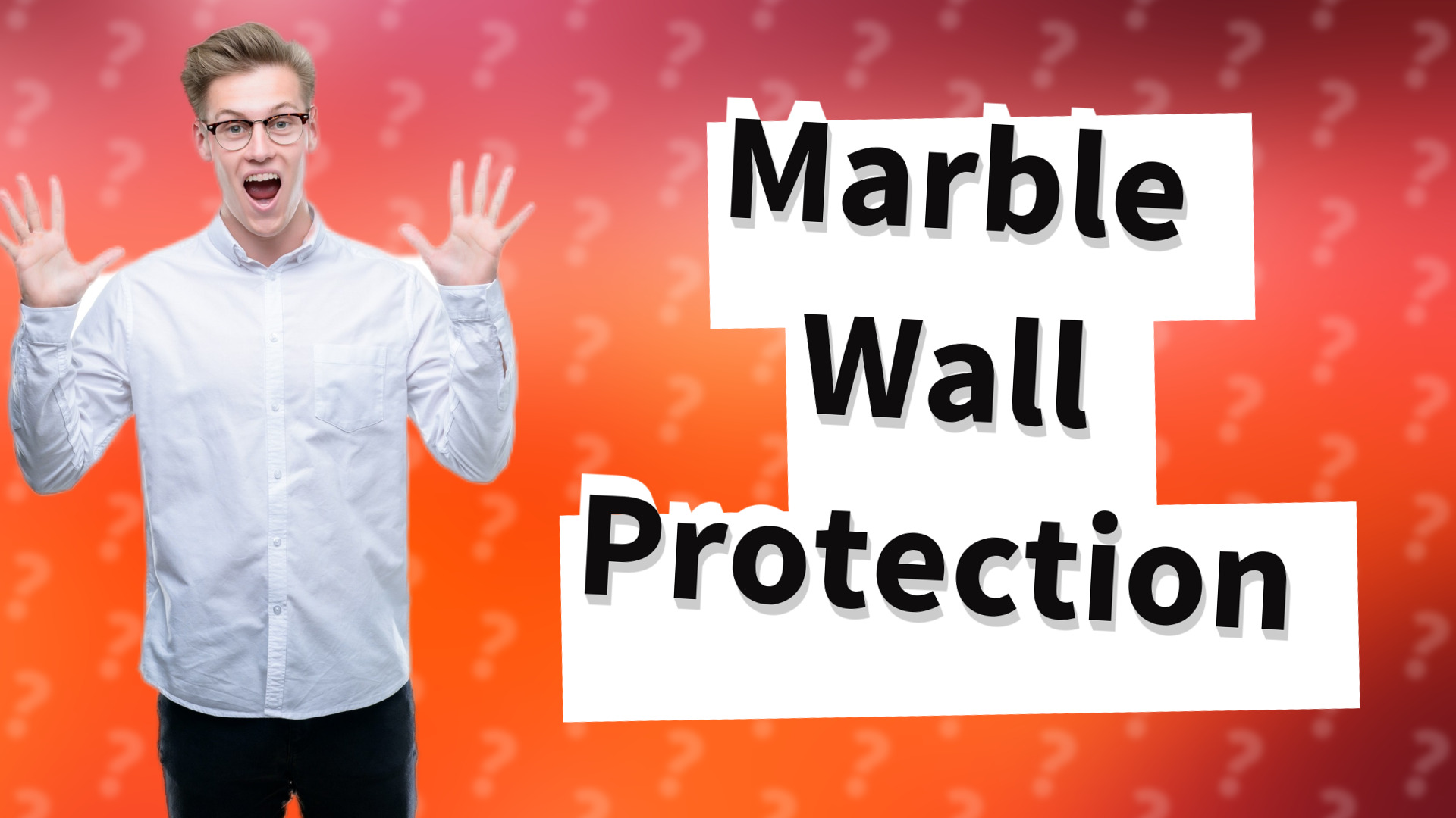 Marble Wall Protection