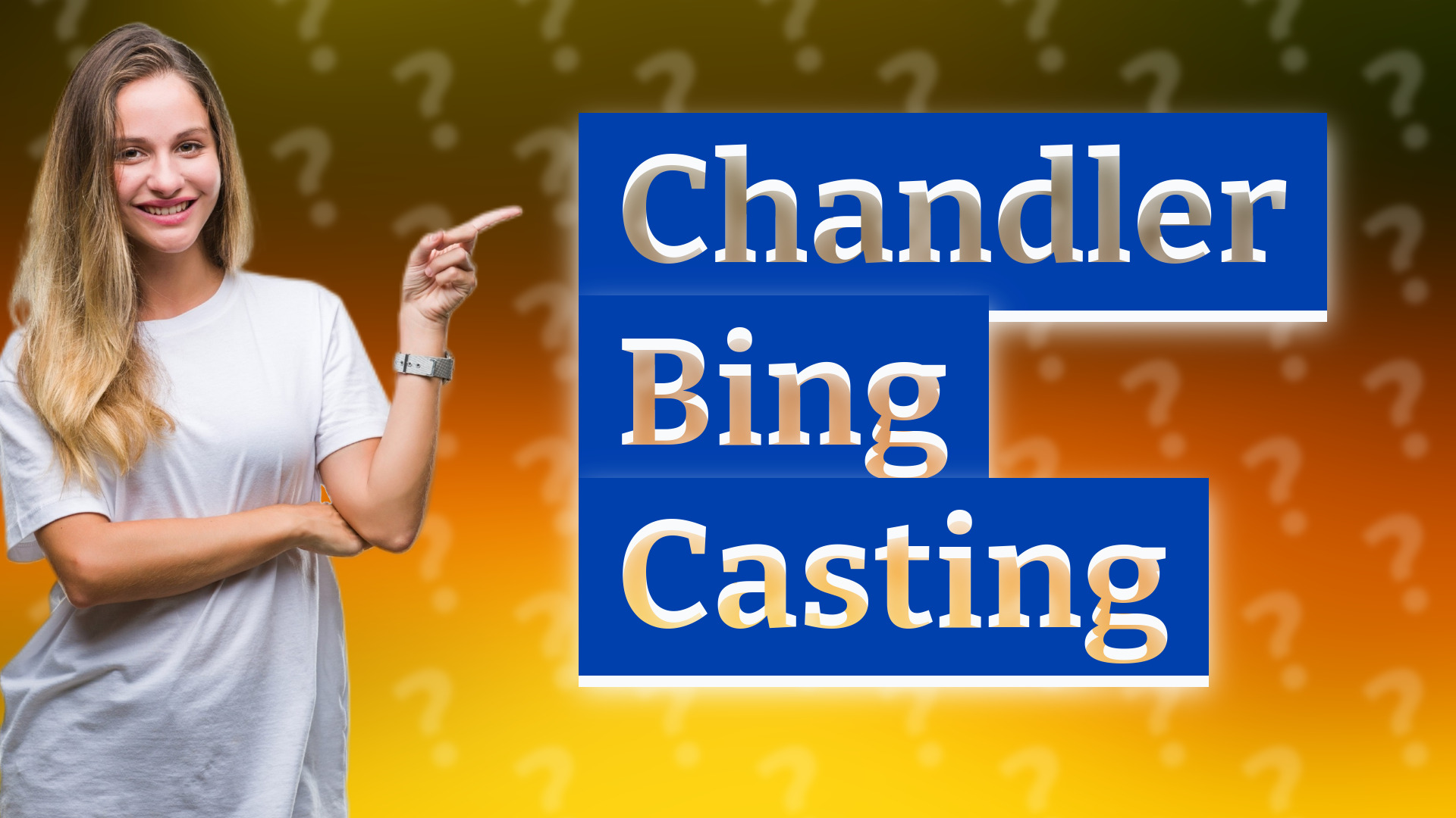 Chandler Bing Casting