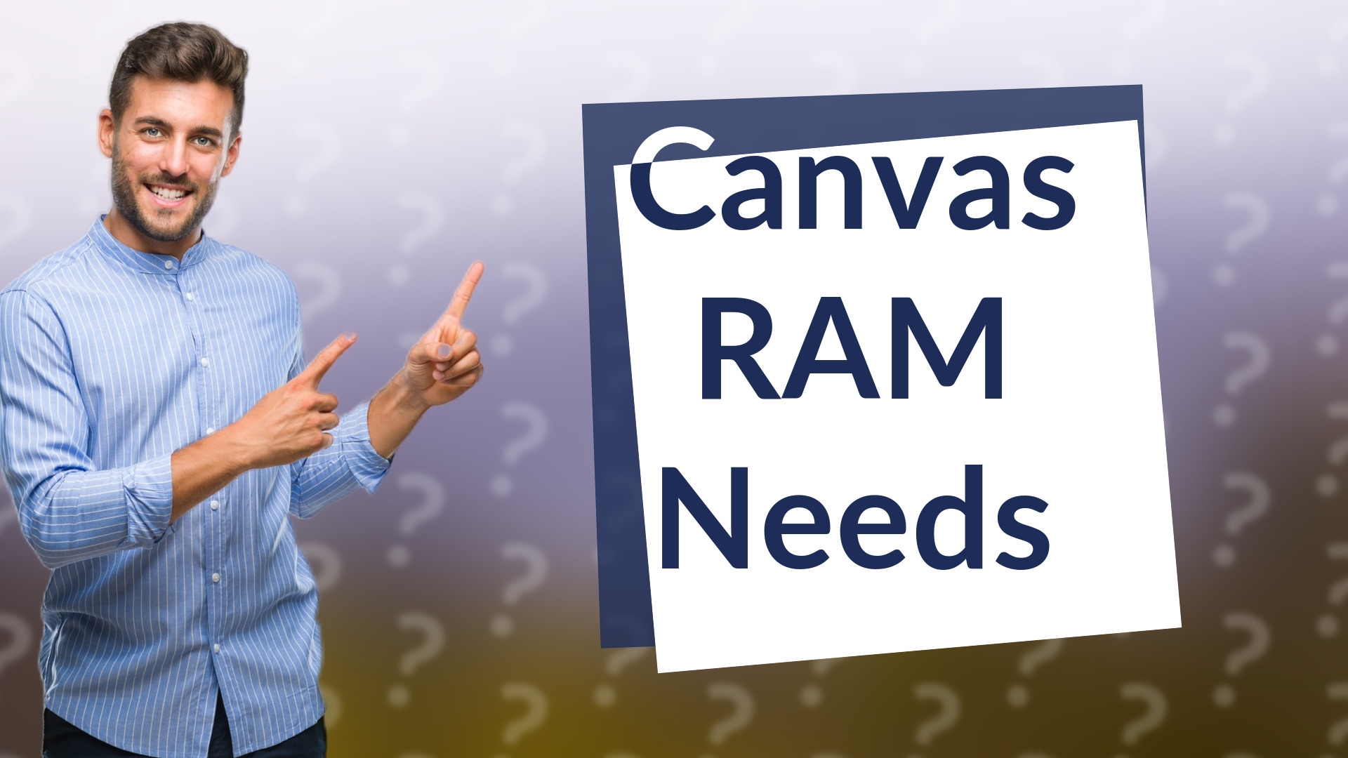 Canvas RAM Needs