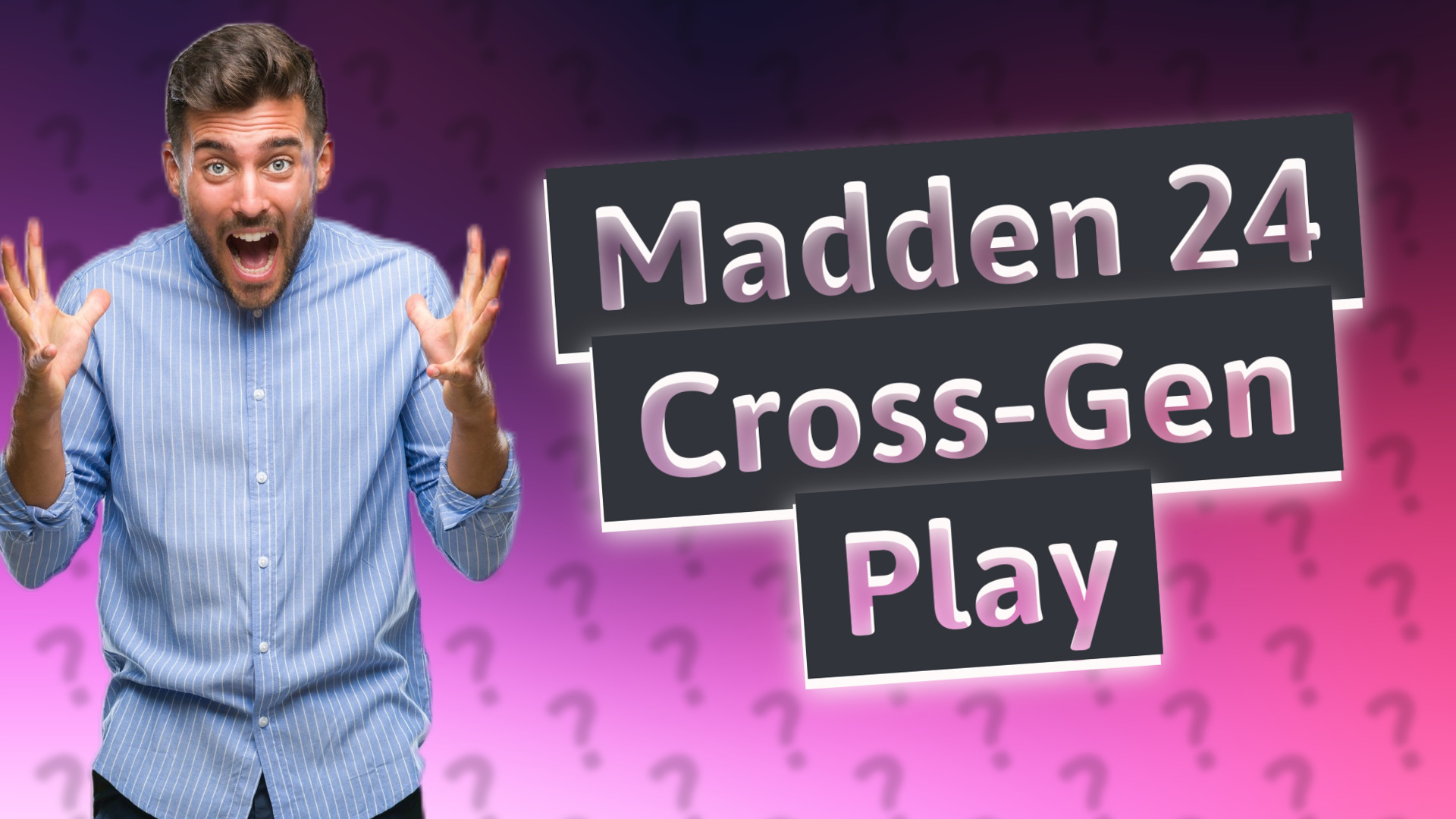 Madden 24 Cross-Gen Play