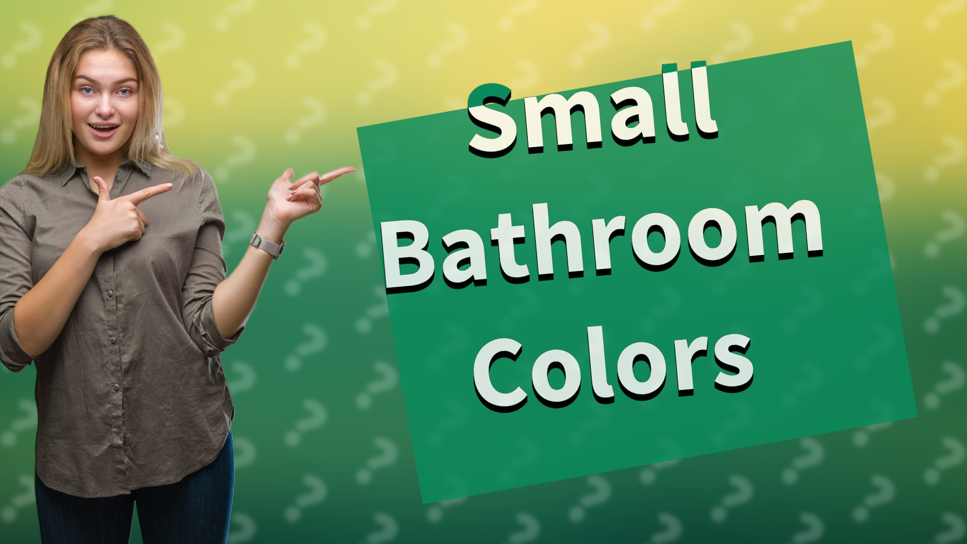 Small Bathroom Colors