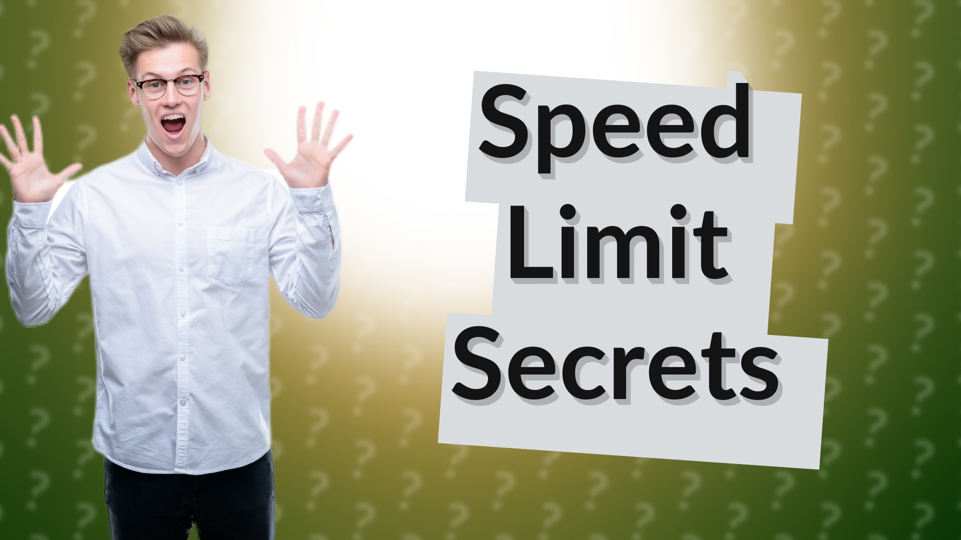Speed Limit Secrets