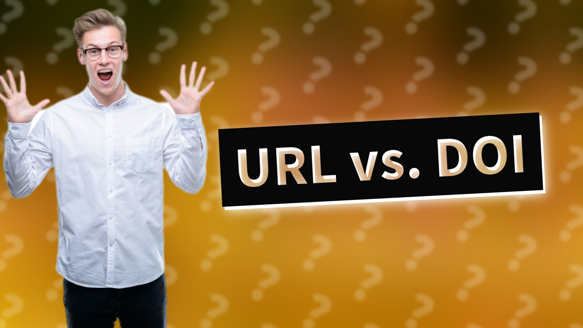 URL vs. DOI