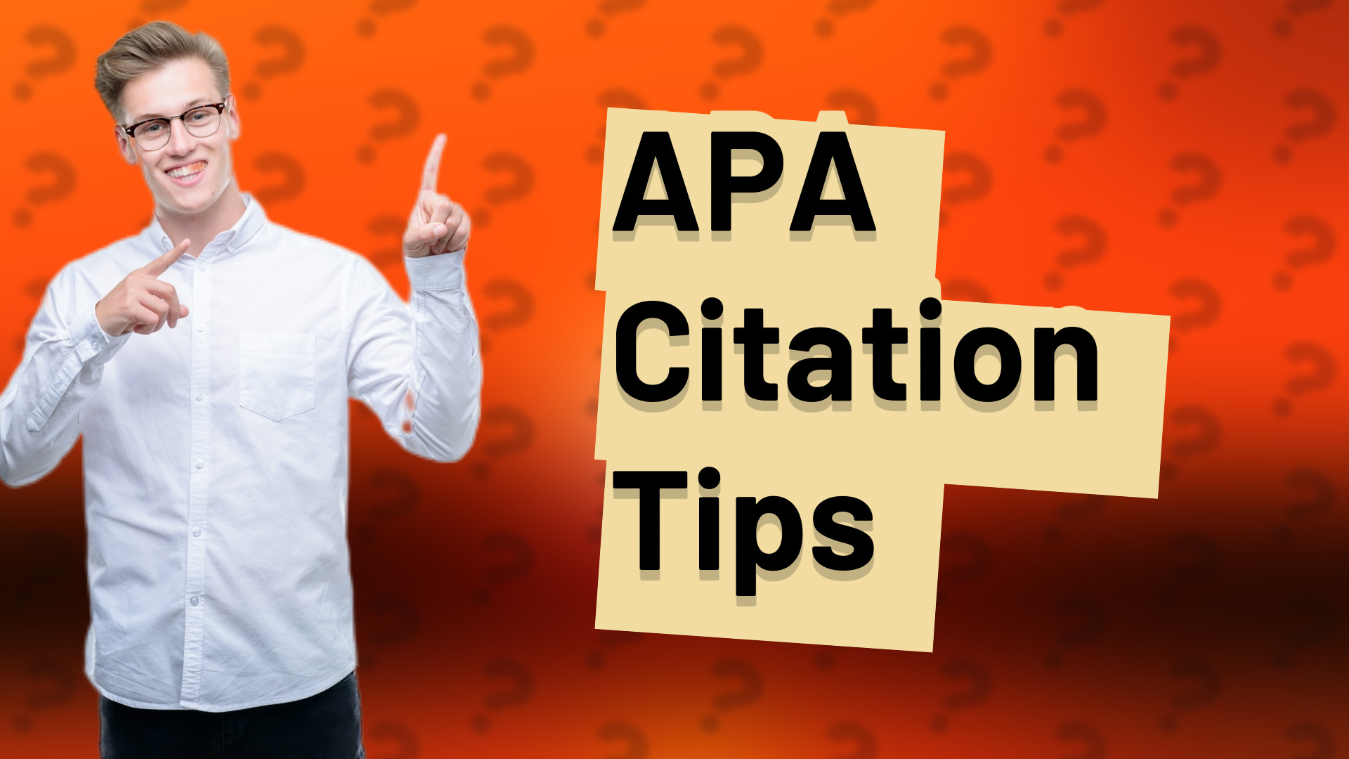 APA Citation Tips