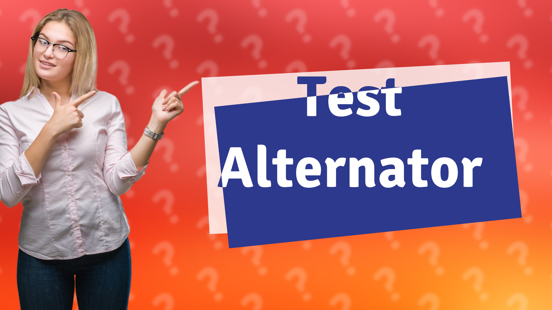 Test Alternator