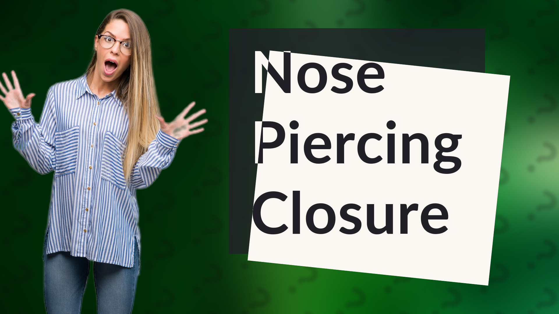 Nose Piercing Closure