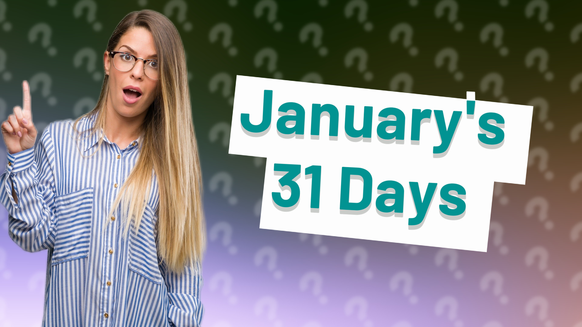January's 31 Days