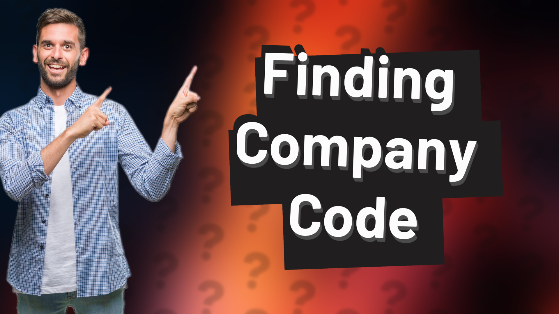 Finding Company Code