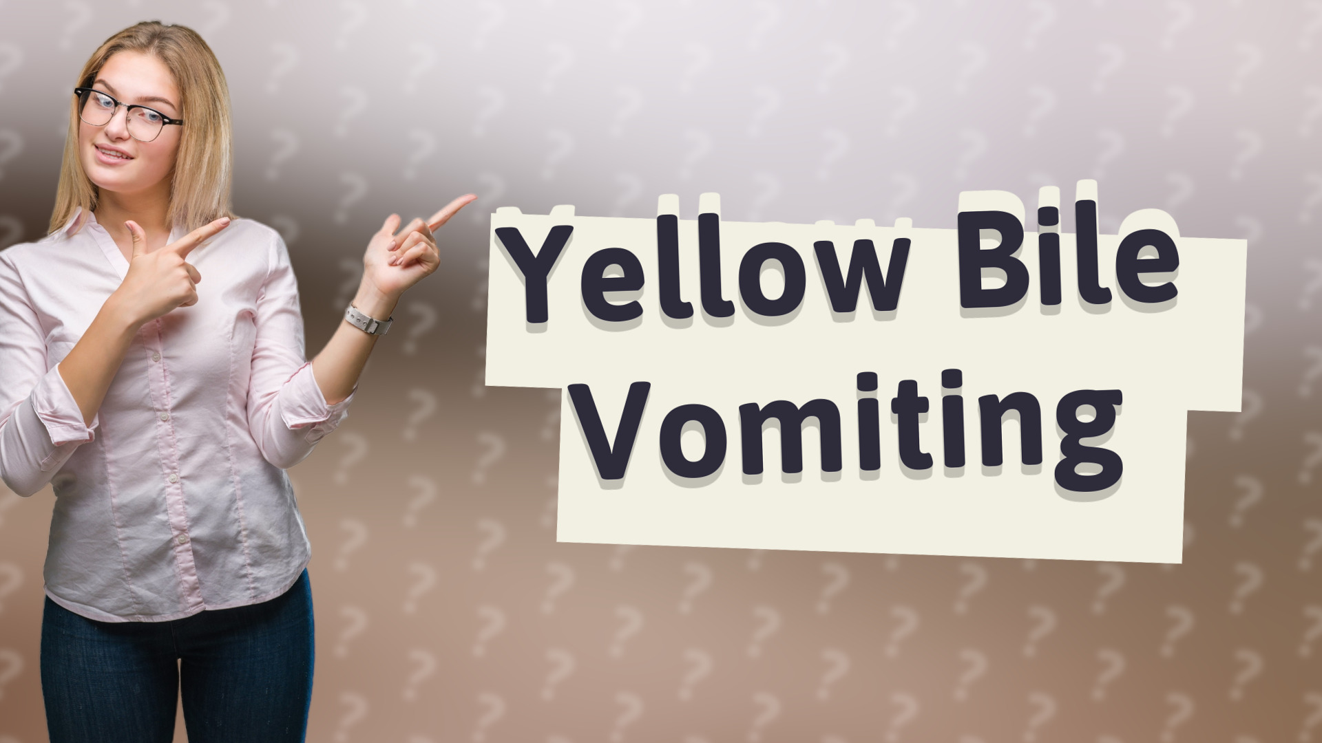 Yellow Bile Vomiting
