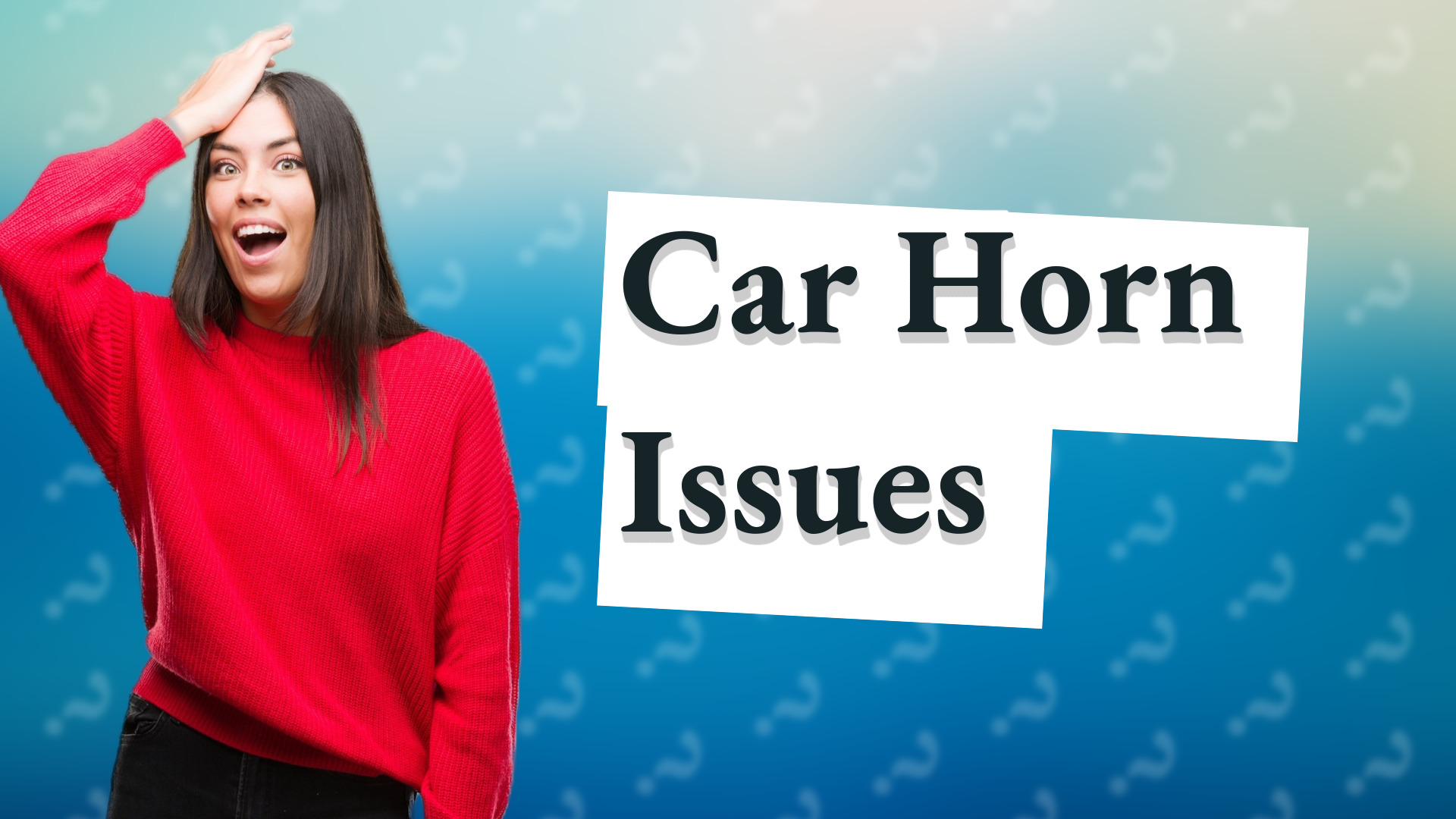 Car Horn Issues