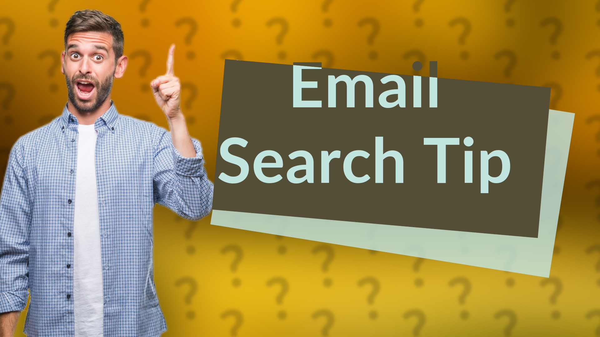 Email Search Tip