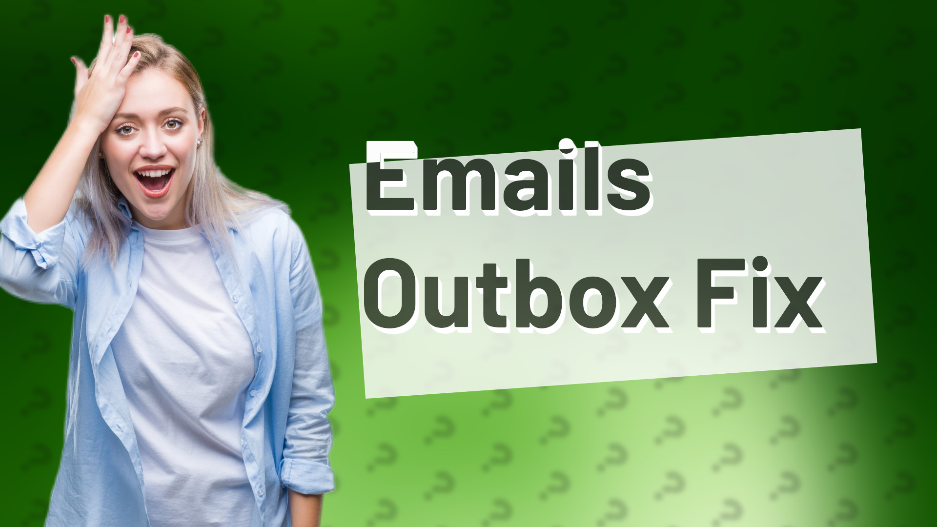 Emails Outbox Fix