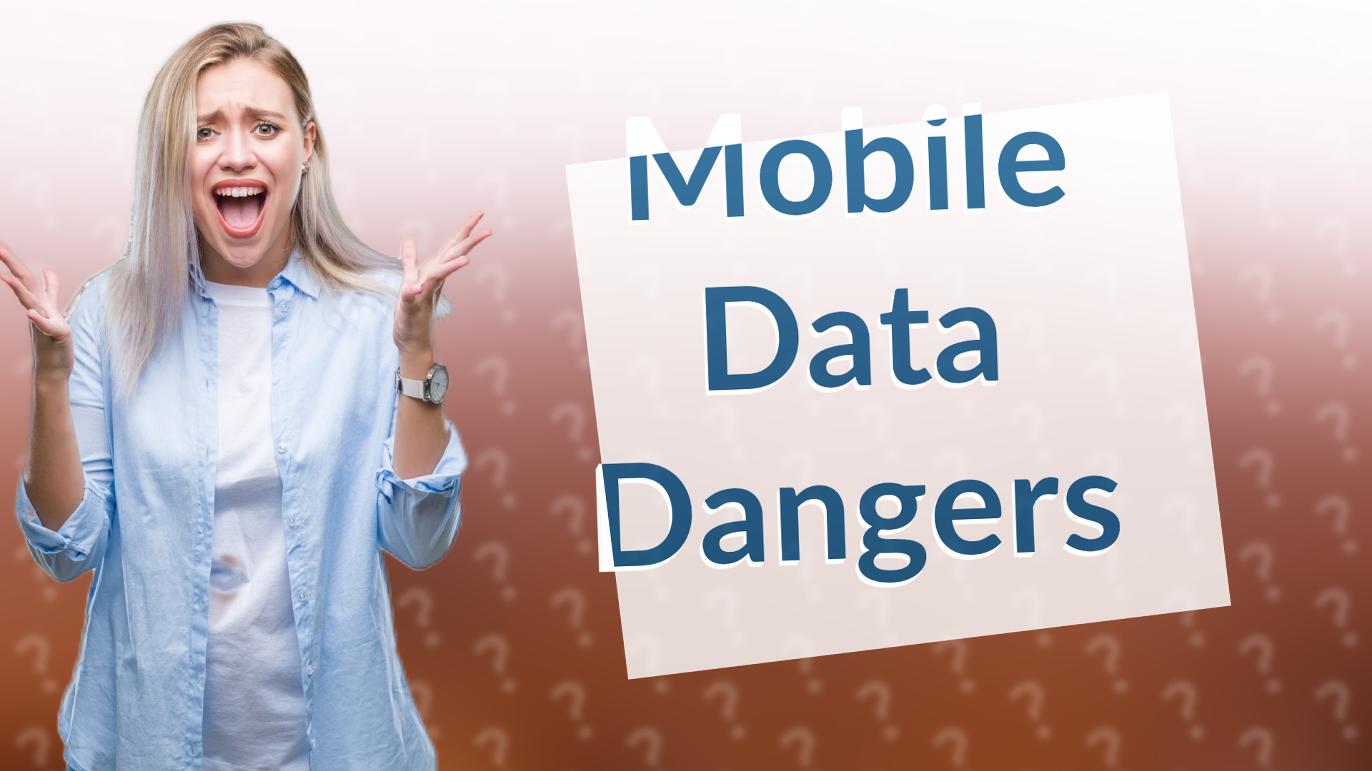 Mobile Data Dangers