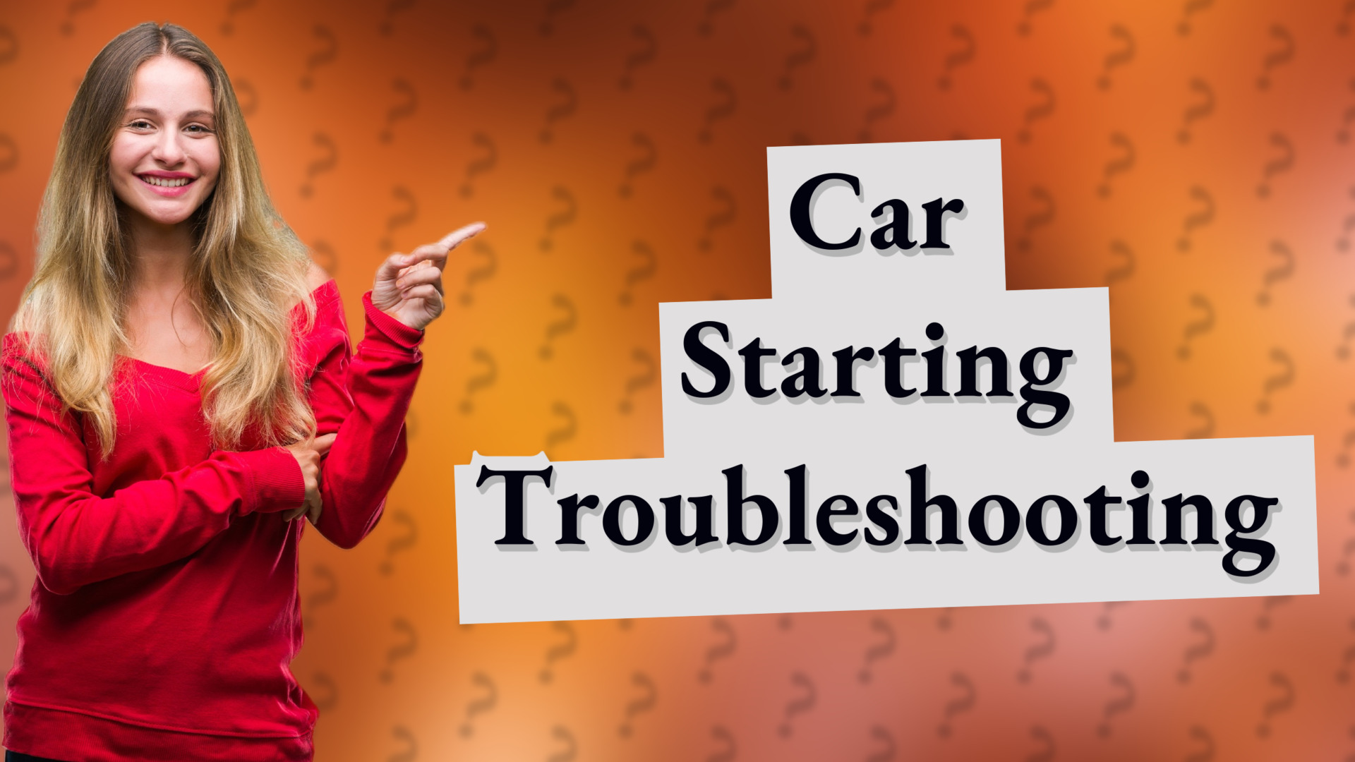 Car Starting Troubleshooting