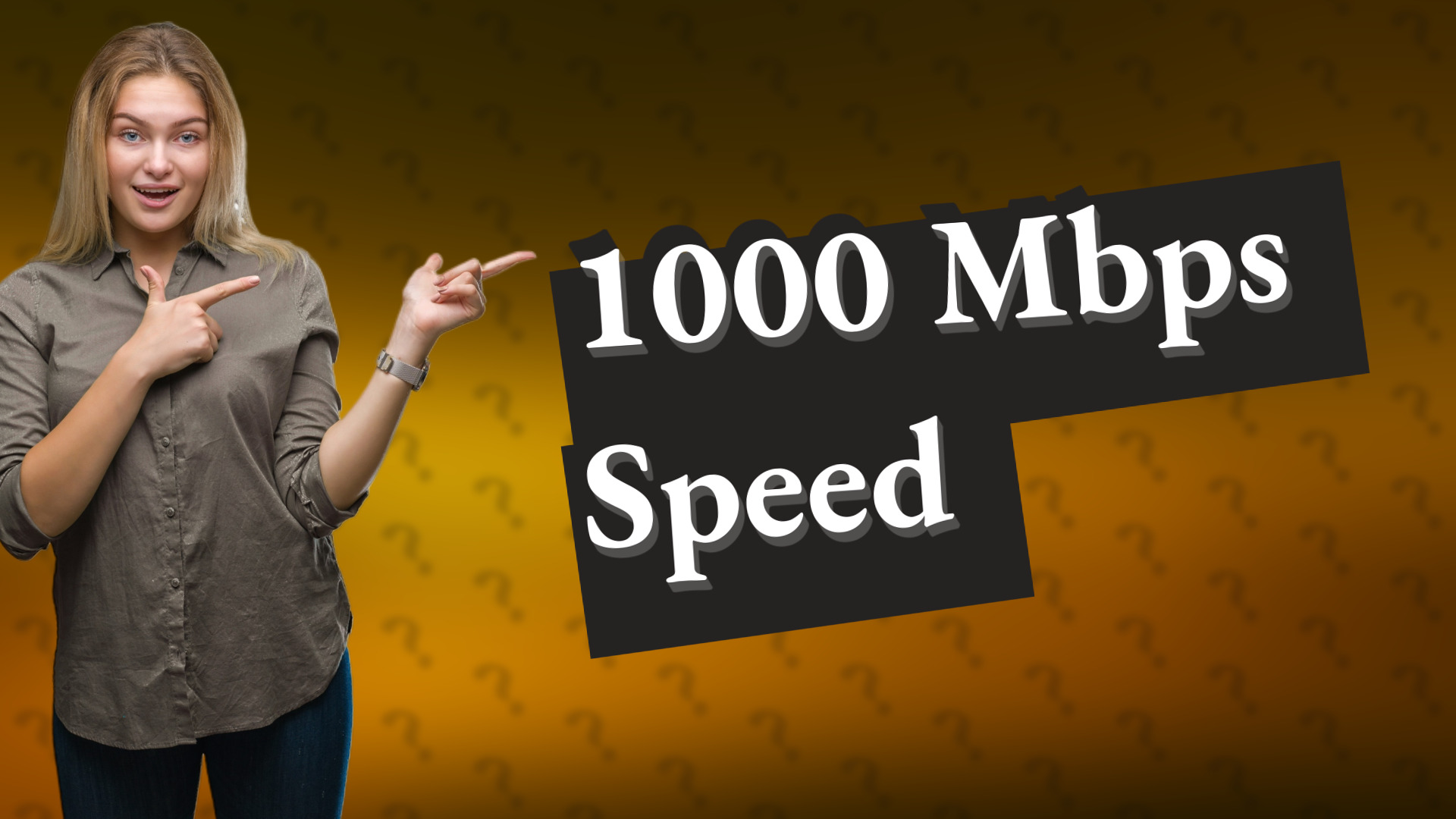 1000 Mbps Speed