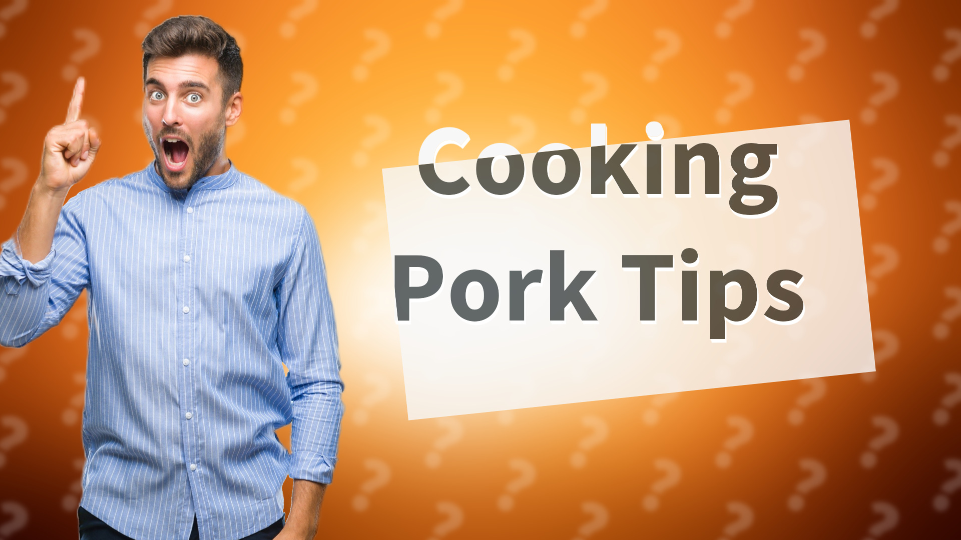 Cooking Pork Tips