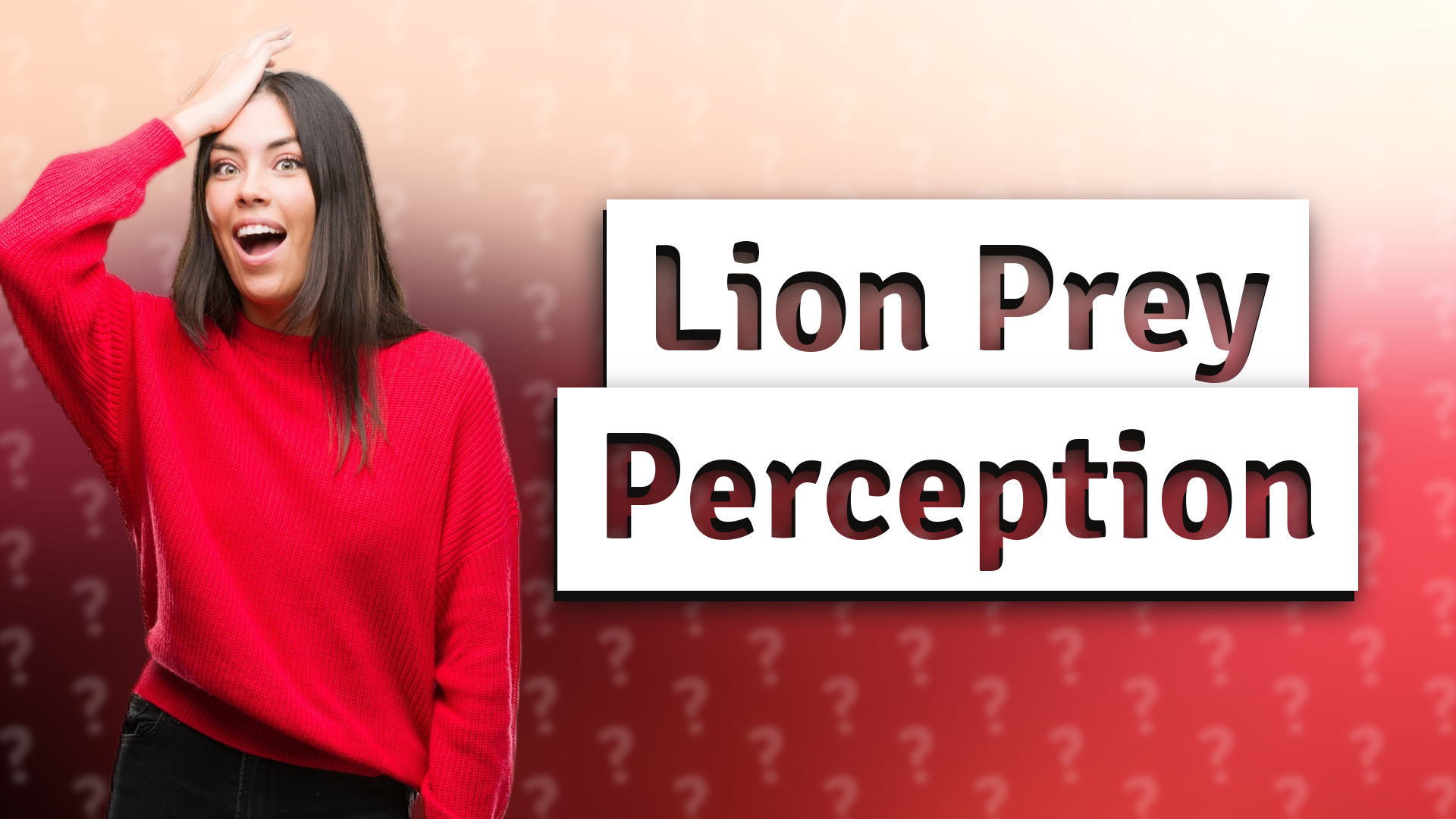 Lion Prey Perception