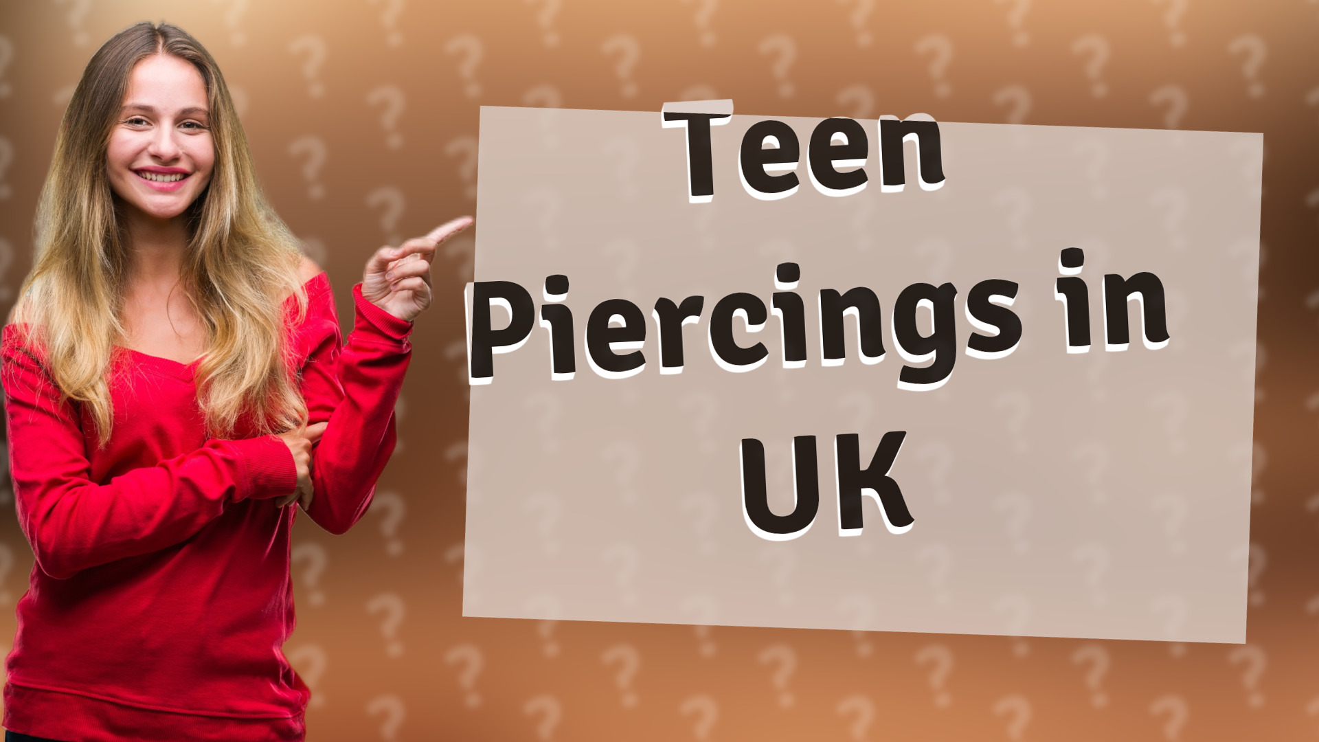 Teen Piercings in UK