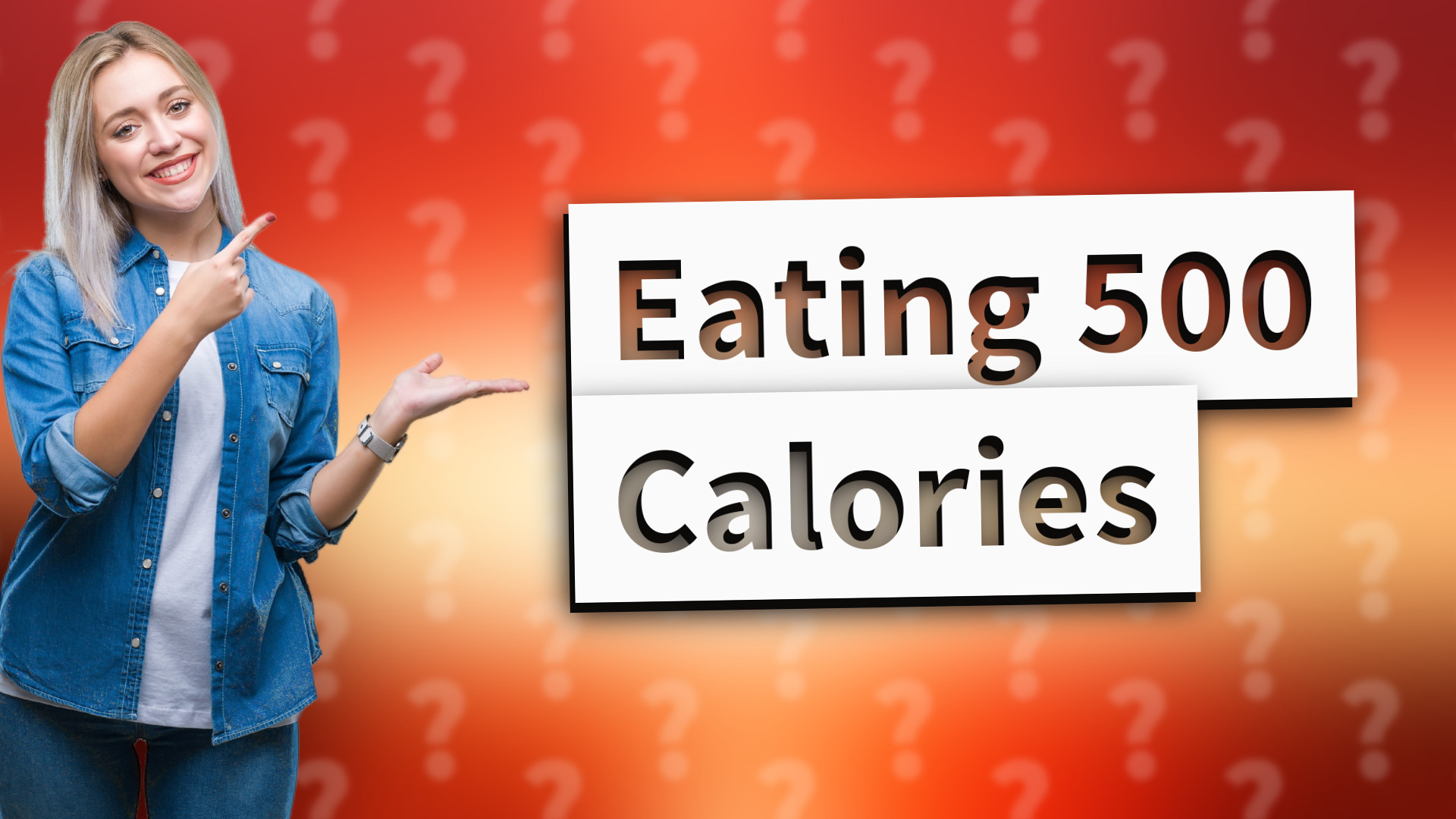 Eating 500 Calories