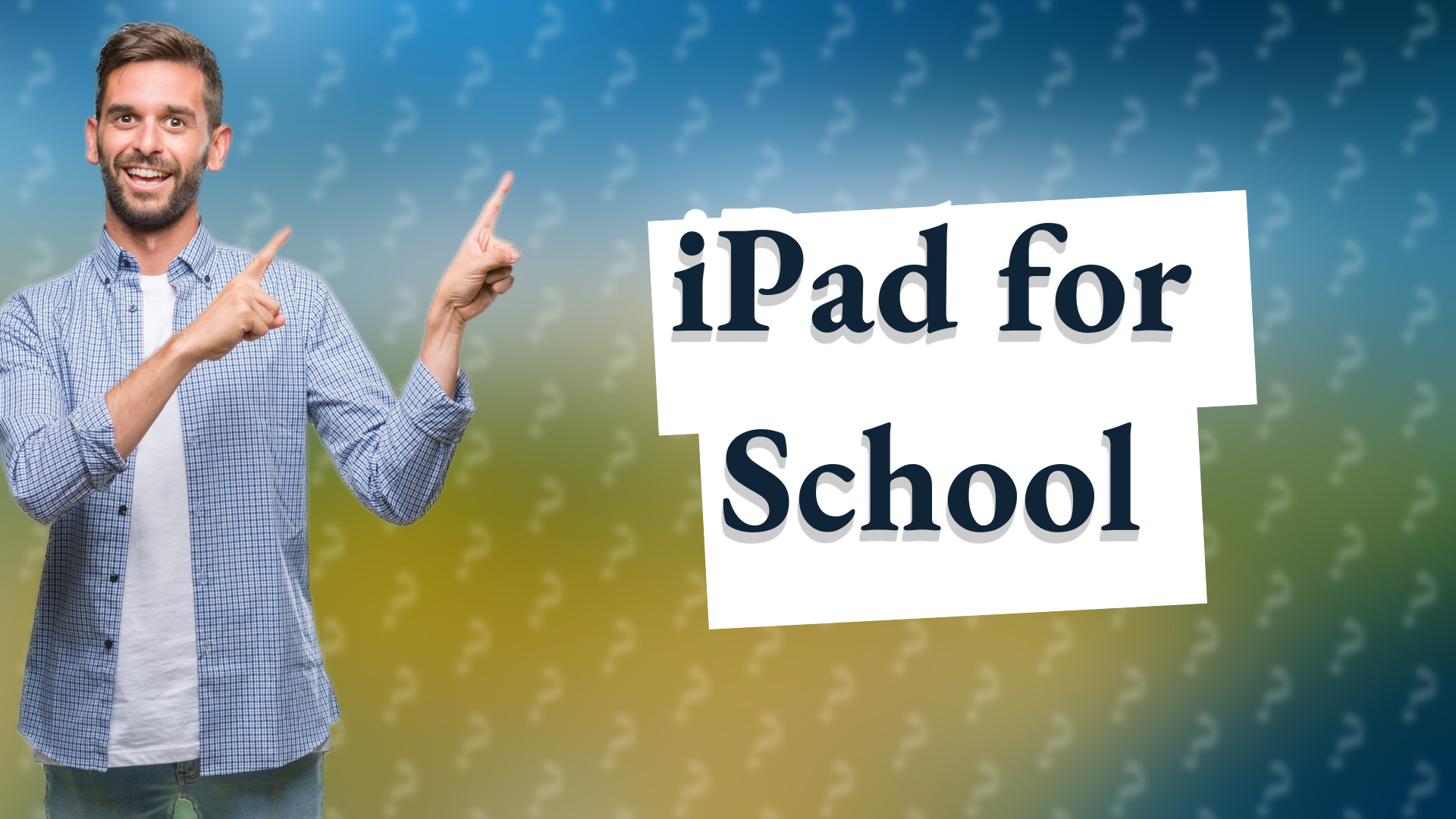 iPad for School