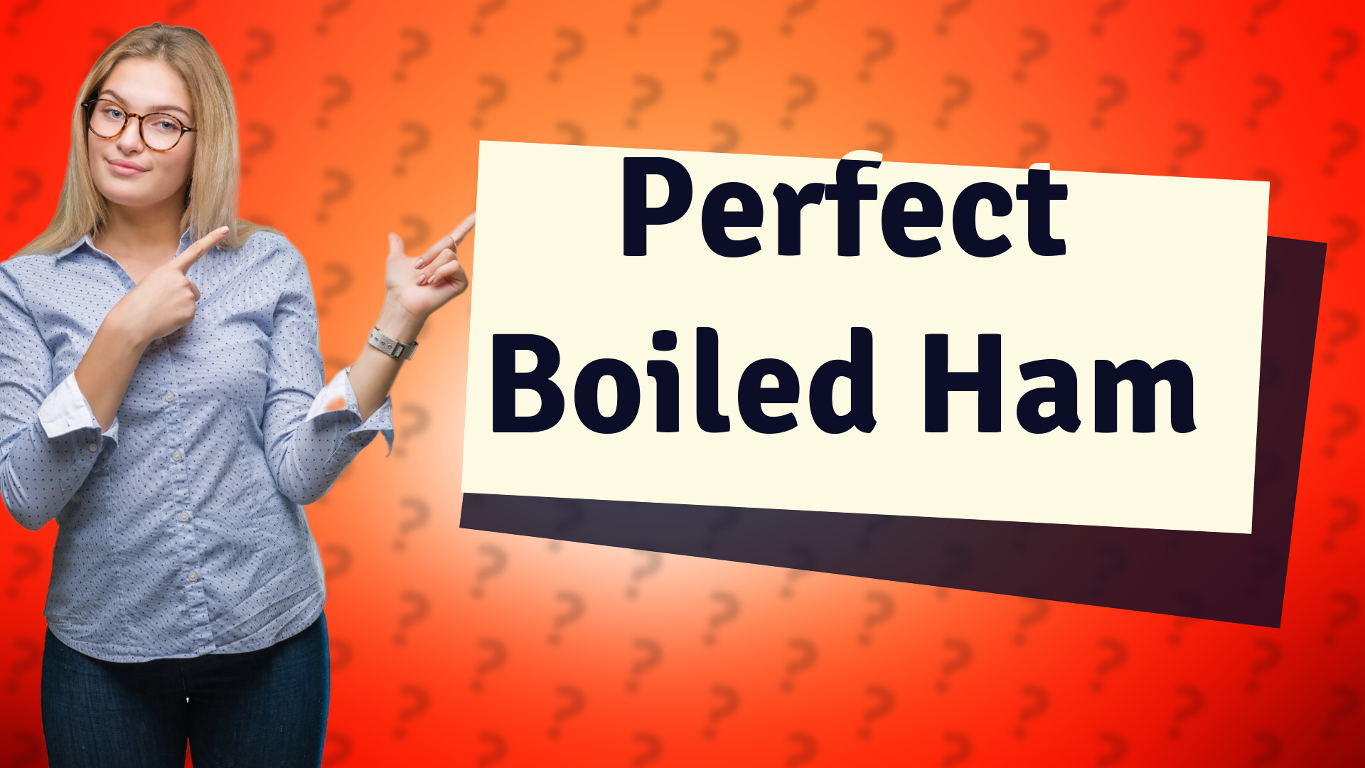 Perfect Boiled Ham