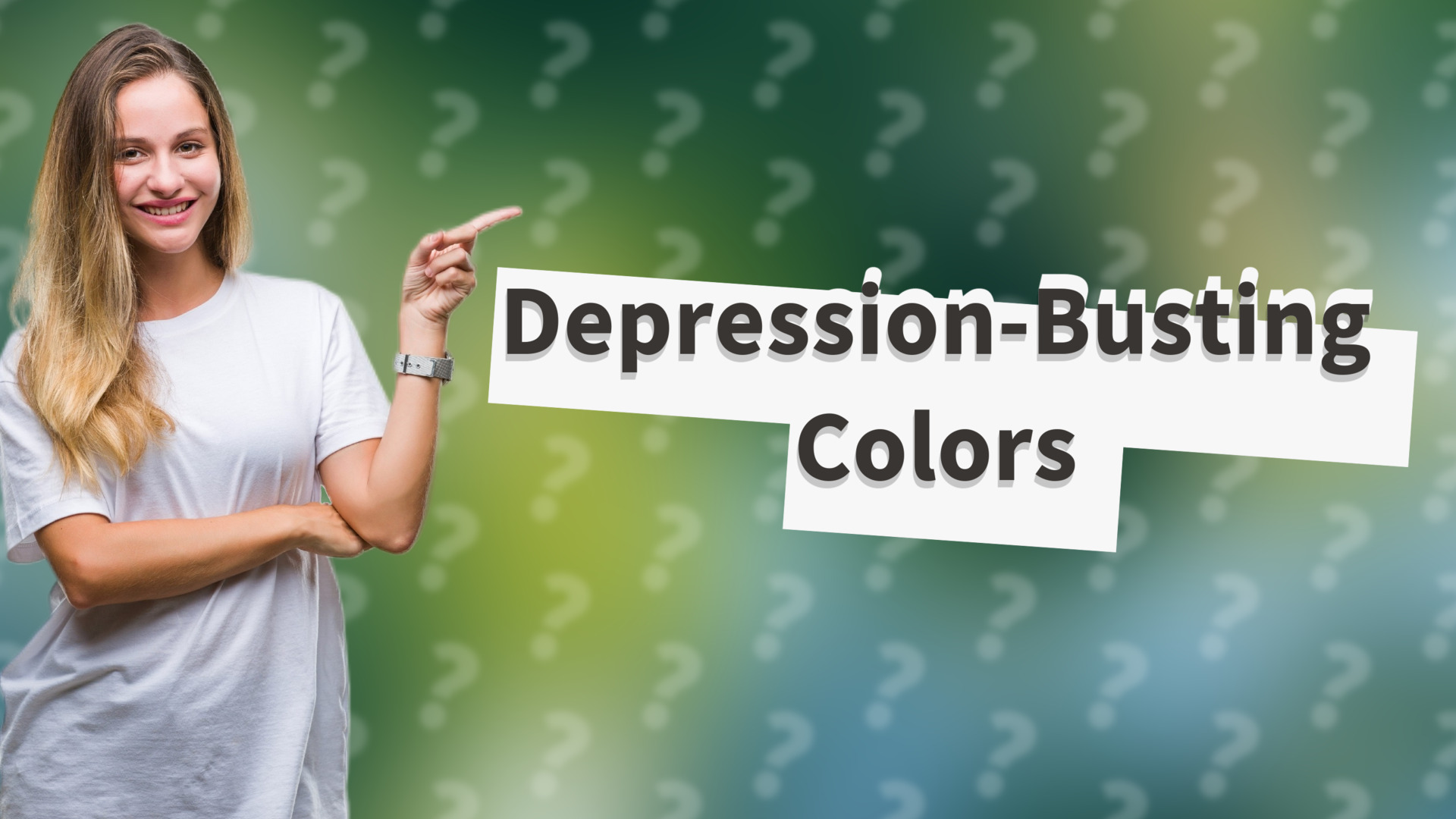 Depression-Busting Colors